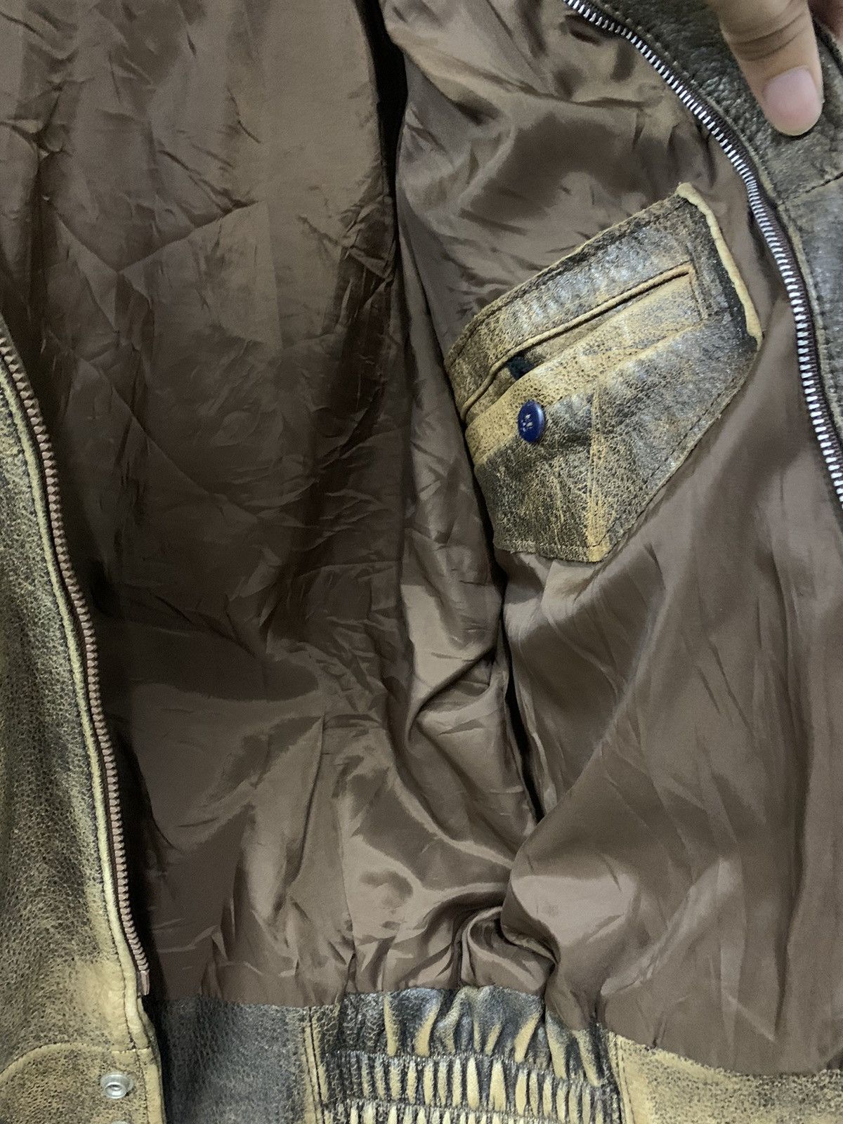 Leather Vintage Flying Leather Jacket Size US M / EU 48-50 / 2 - 8 Thumbnail