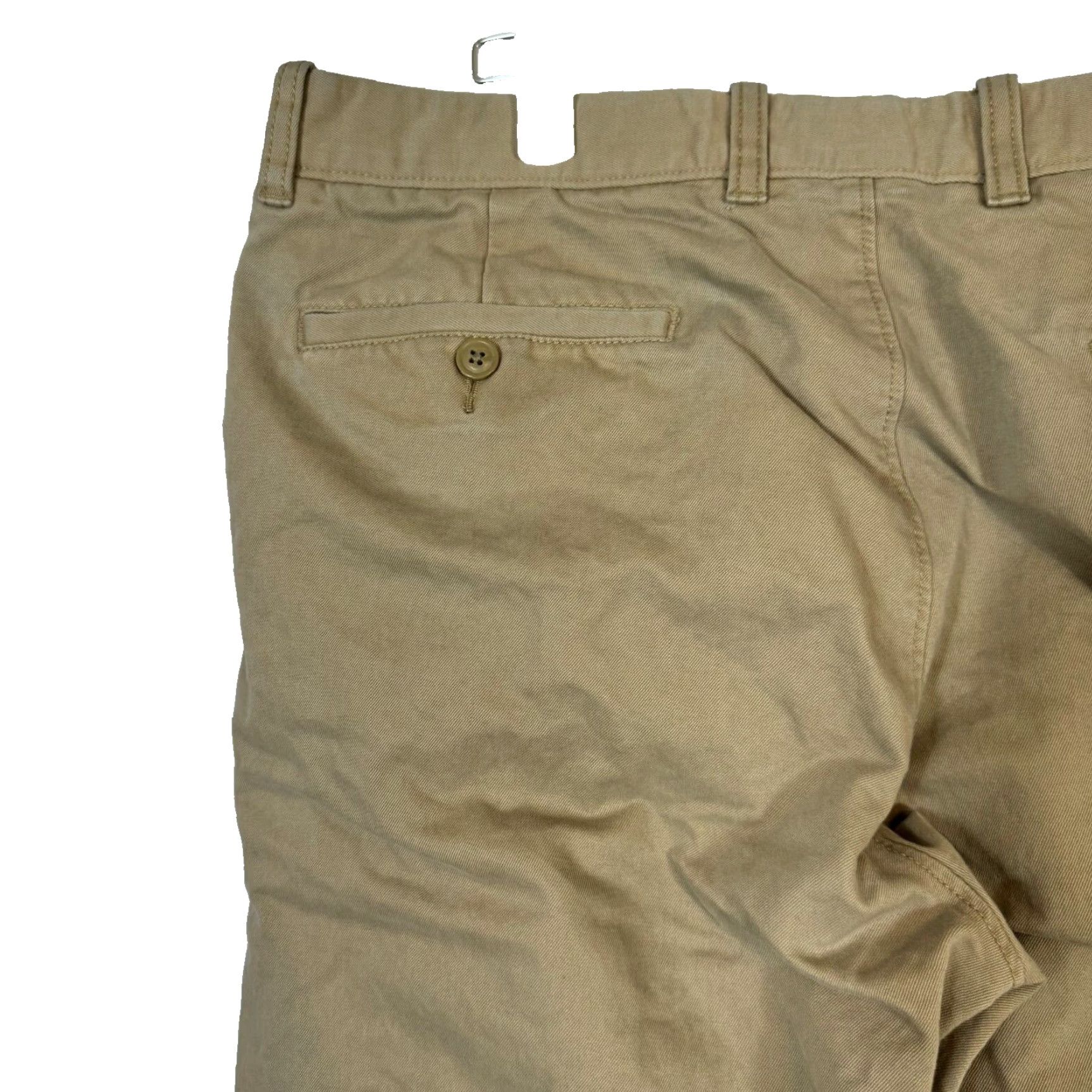 J.Crew J.Crew Women’s Essential Chino Pants 33W Khaki Cotton Mid-Rise Straight Leg Modern Everyday Women Size 24" / US 00 / IT 34 - 7 Thumbnail