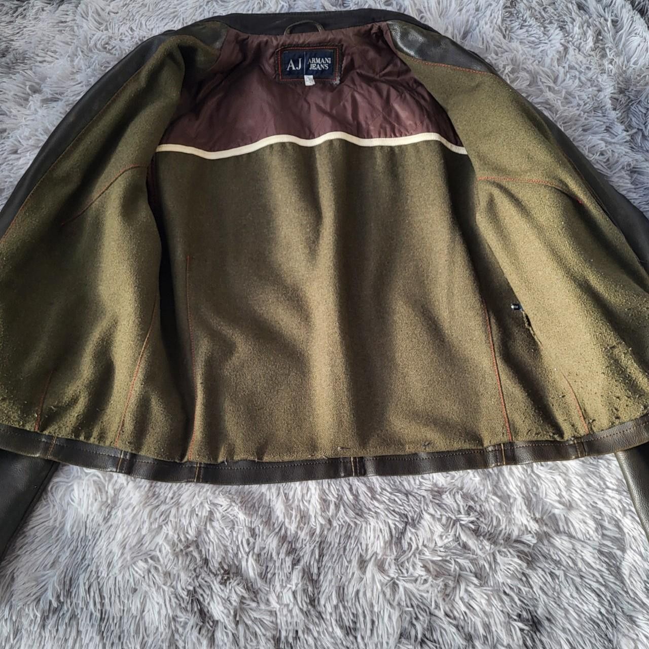 Armani Armani Jeans Vintage Jacket for Men, 2000s, Size 54 L-XL Size US L / EU 52-54 / 3 - 3 Thumbnail
