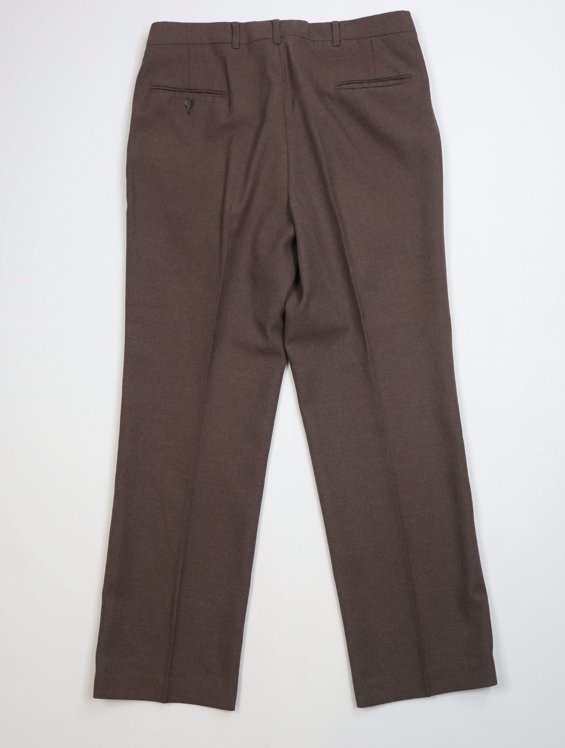 Vintage Vintage 70s Streetwear Wool Blend Wide Leg Chino Pants USA Size US 34 / EU 50 - 10 Thumbnail