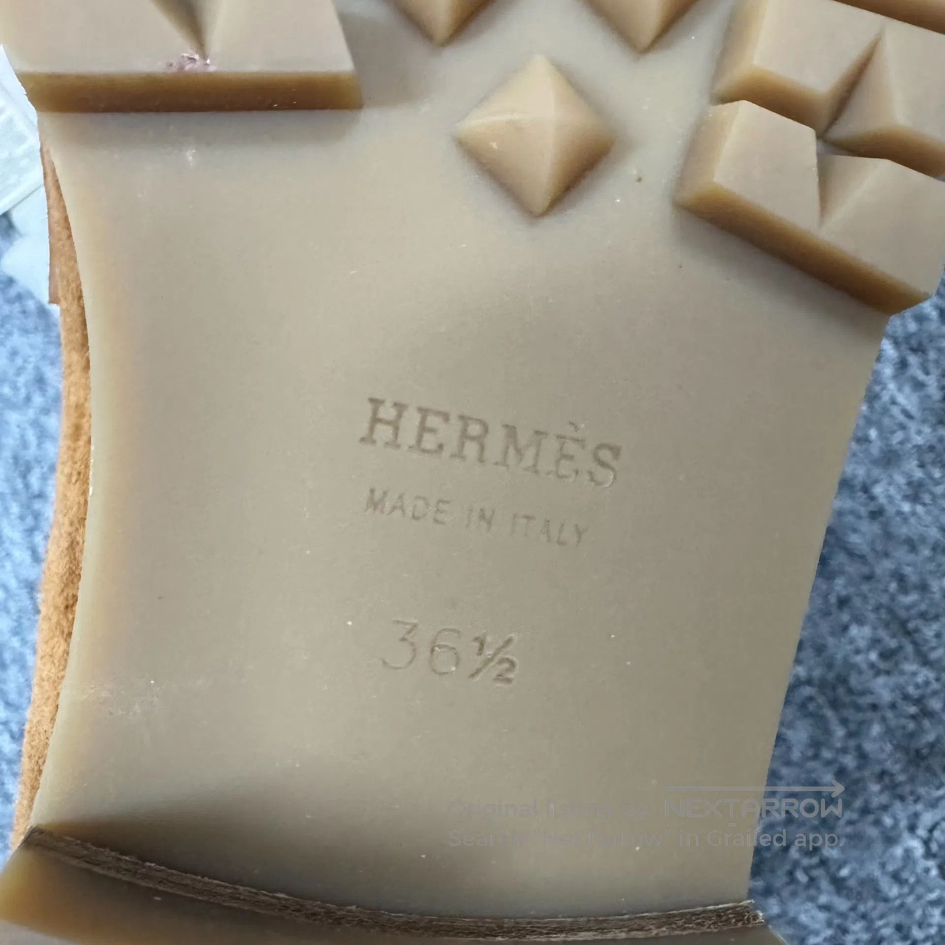 Hermes Hermes Leatherette H-buckle loafers| Size US 6 / IT 36 - 8 Thumbnail
