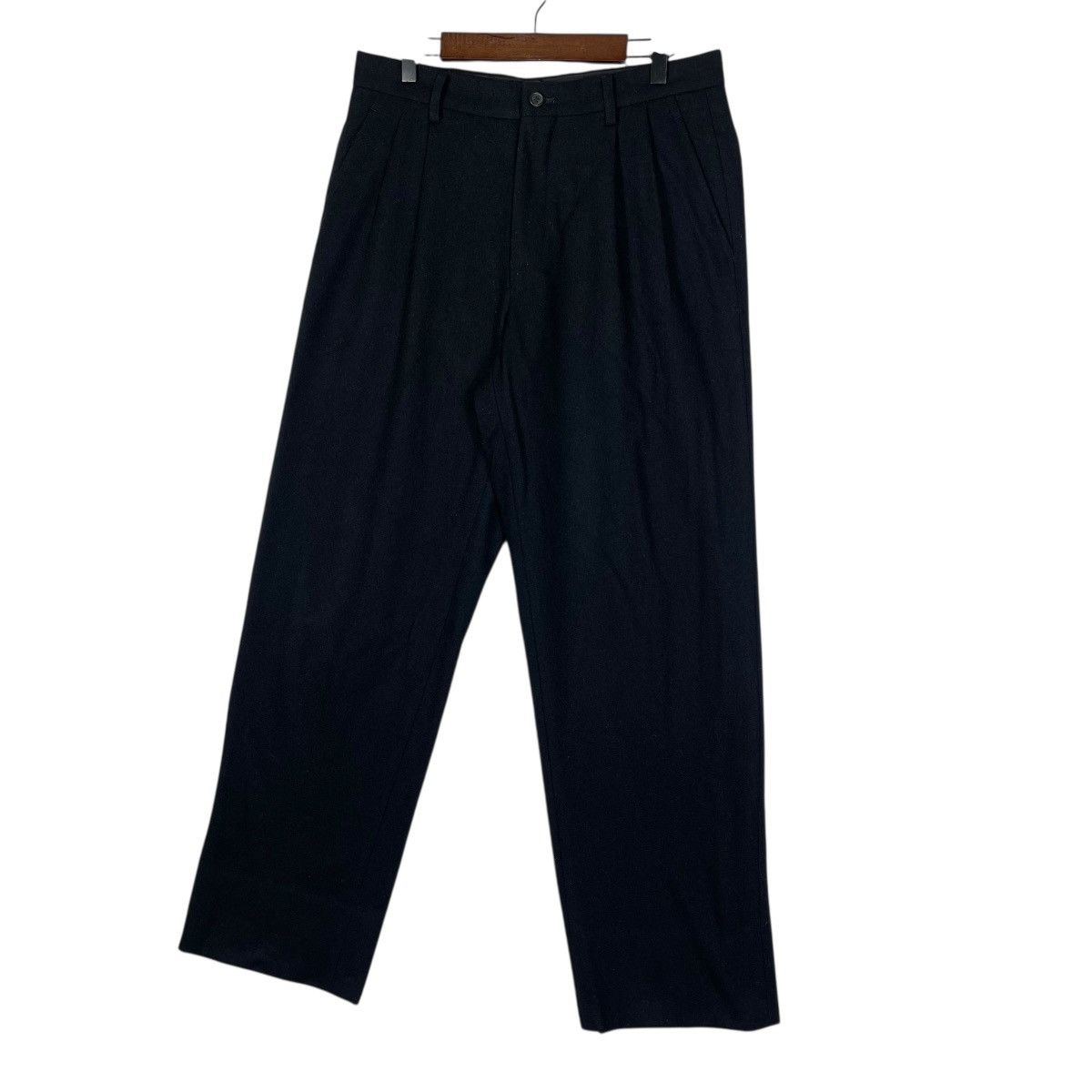Issey Miyake Vintage Issey Miyake Men Wool Trousers Size US 30 / EU 46 - 3 Thumbnail