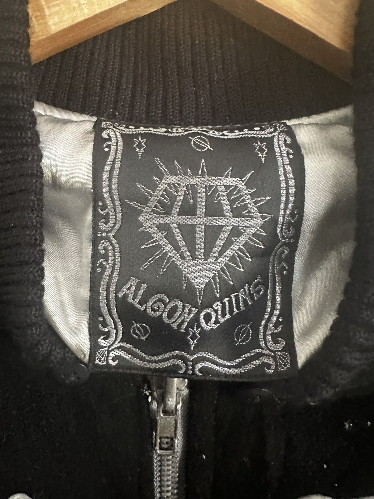 Affliction Vintage Algon Quins wool Leopard black jackets Size US M / EU 48-50 / 2 - 6 Thumbnail