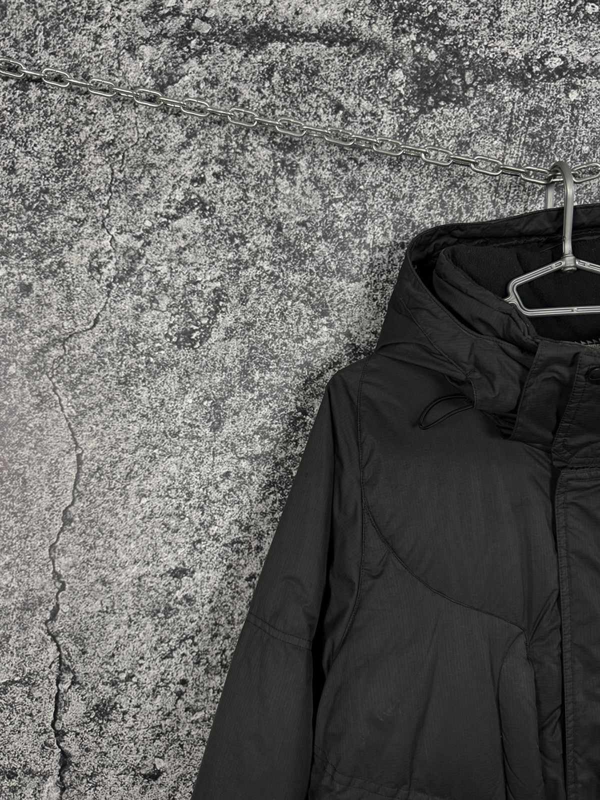 Nike Nike Vintage Down Puffer Jacket Warm Hooded Swoosh Logo Sz L Size US L / EU 52-54 / 3 - 3 Thumbnail