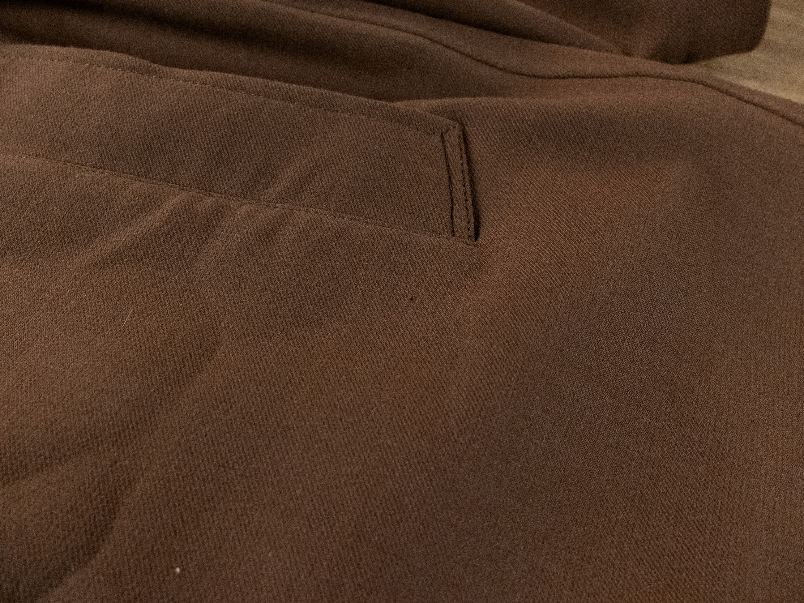 Lardini LARDINI easy wear brown wool overcoat Size 40 US / 50 IT Size US L / EU 52-54 / 3 - 10 Thumbnail