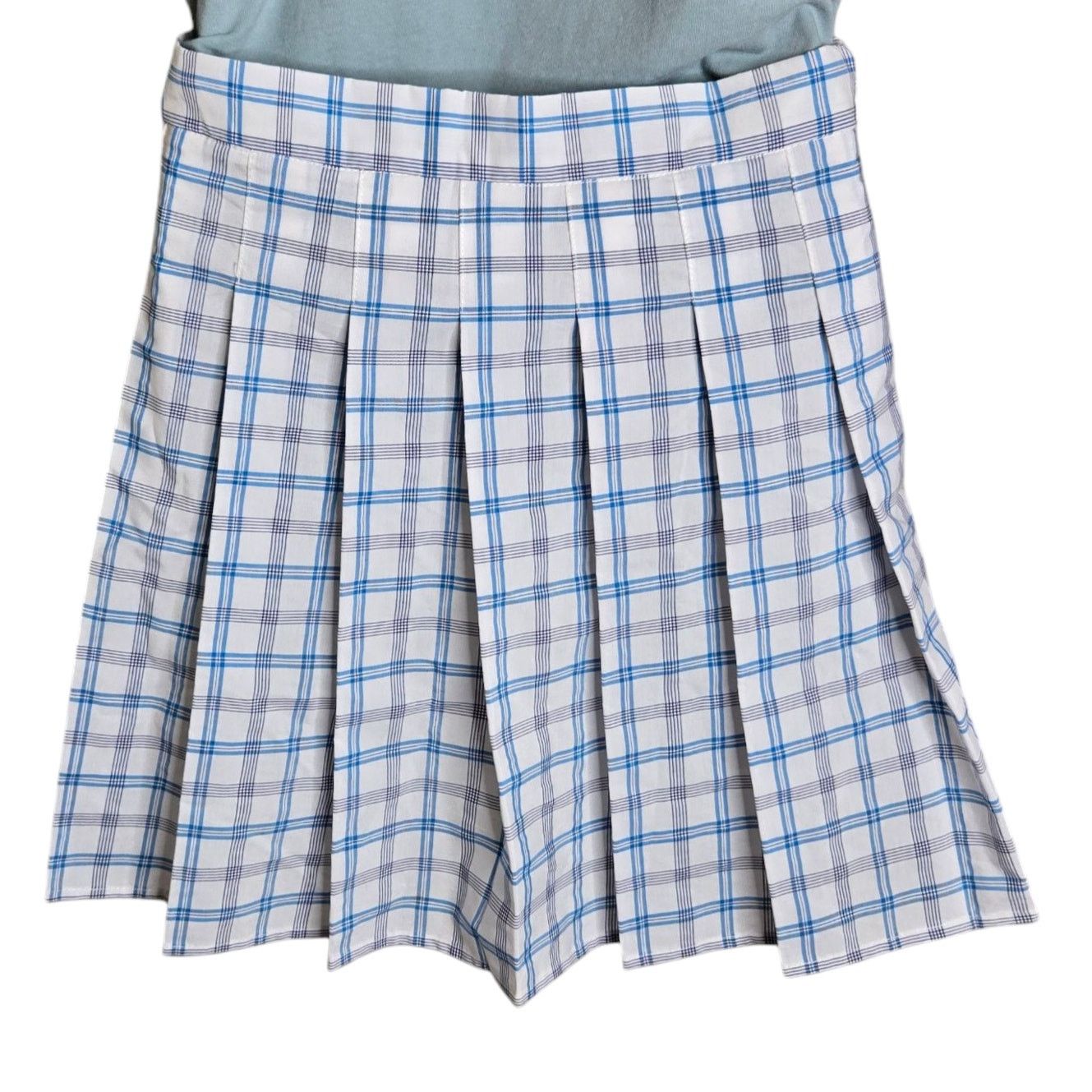Shein Shein Womens Plaid Pleated Mini Skirt Medium Size 6 Anime Size 28" / US 6 / IT 42 - 5 Thumbnail