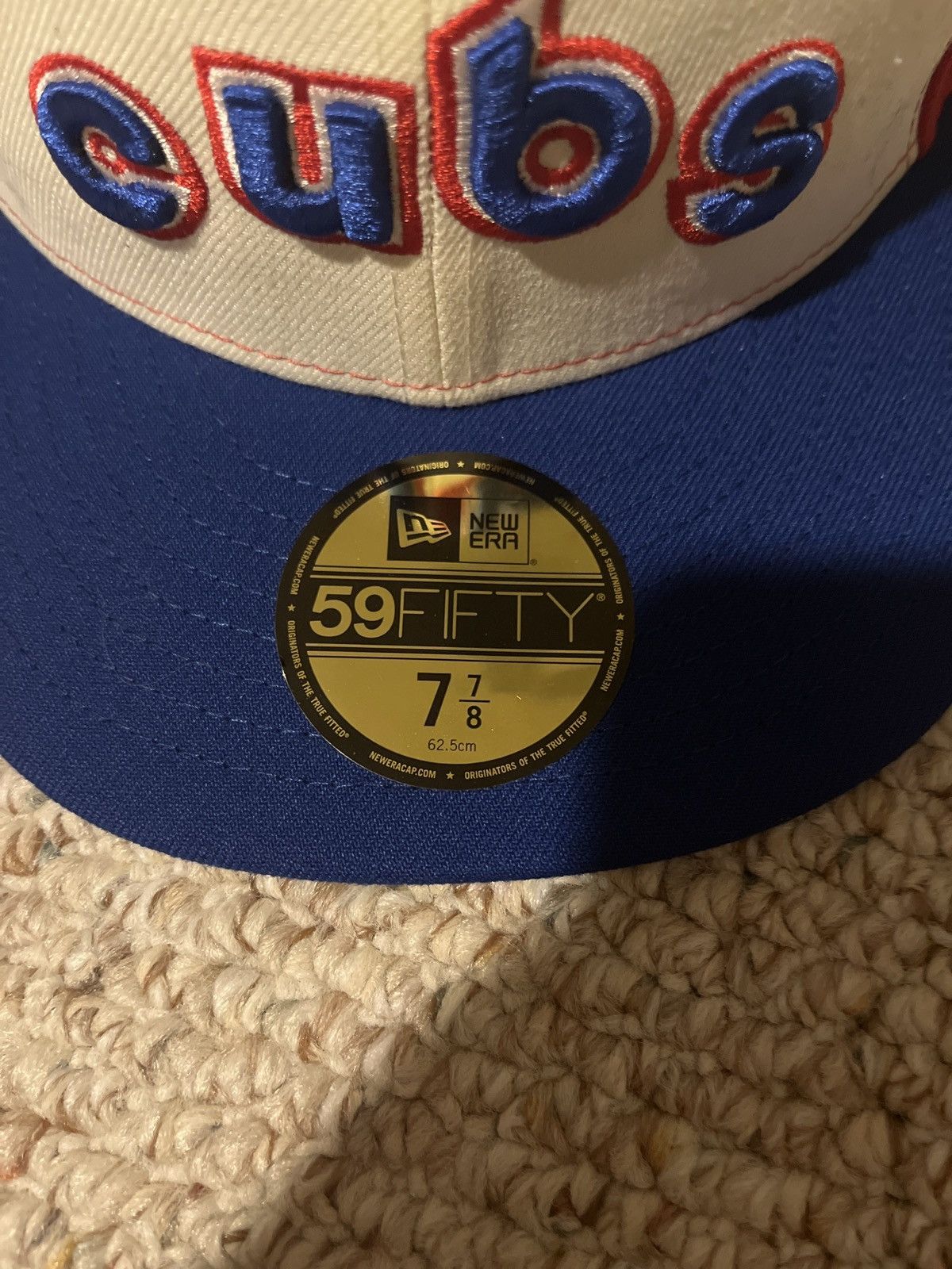 New Era New Era Chicago Cubs Fitted Size 7 7/8 Size ONE SIZE - 2 Thumbnail