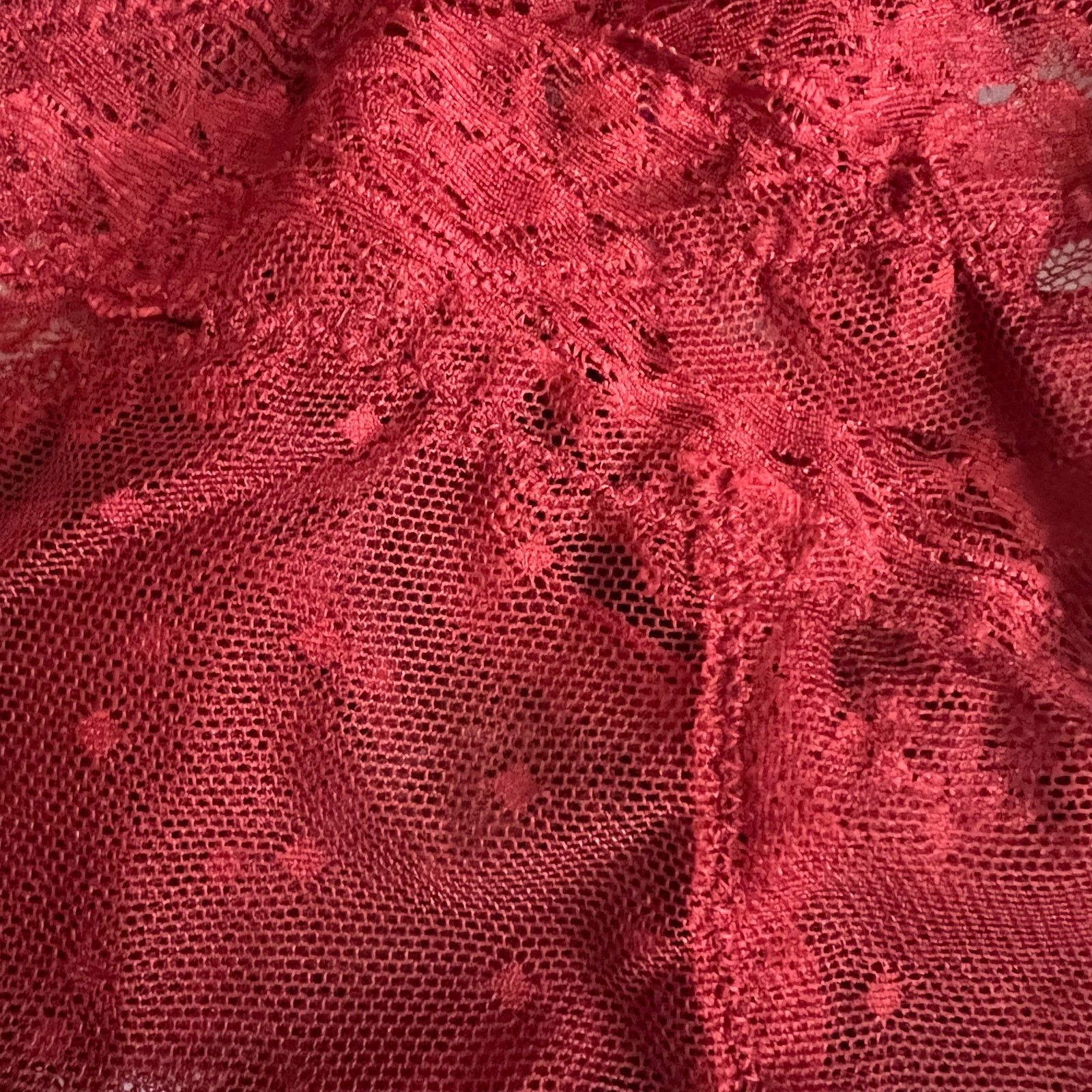 Other Frederick’s of Hollywood Deep Red Mesh Teddy, S Size S / US 4 / IT 40 - 7 Thumbnail