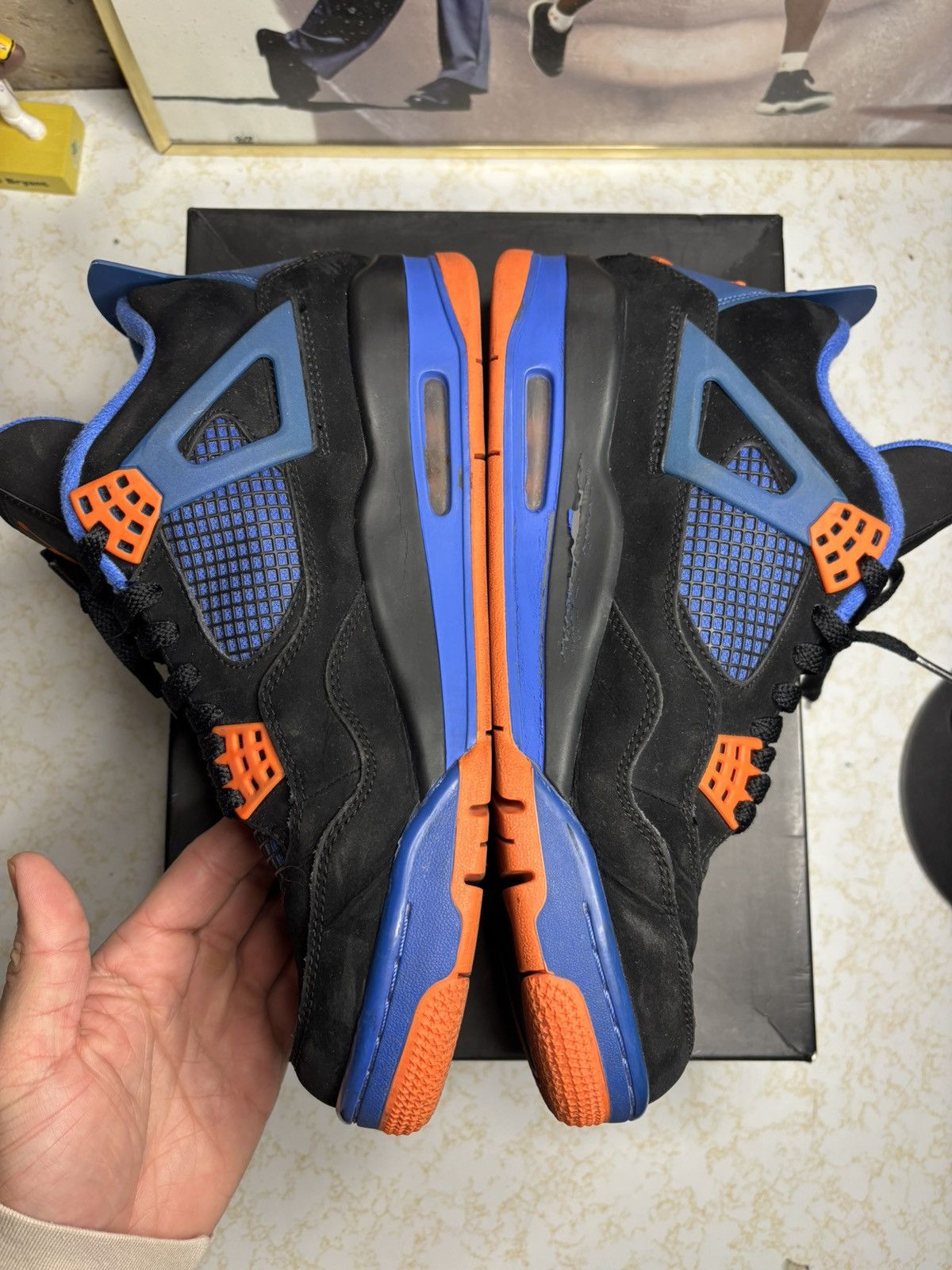 Jordan Brand Air Jordan 4 Retro Cavs 2012 Size US 9 / EU 42 - 3 Thumbnail