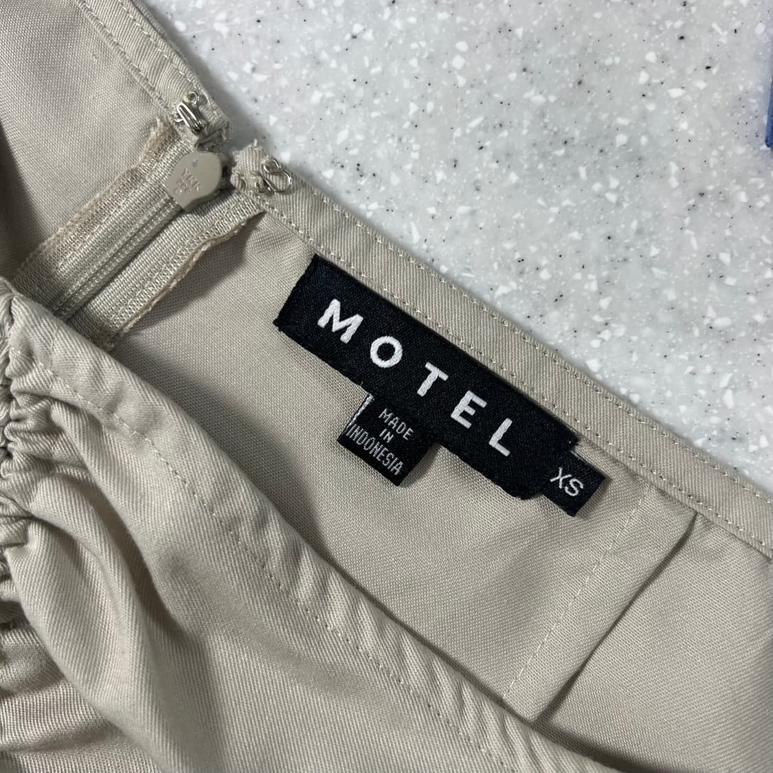 Other motelrocks shirring Midi Skirt Oat Size 28" / US 6 / IT 42 - 5 Thumbnail