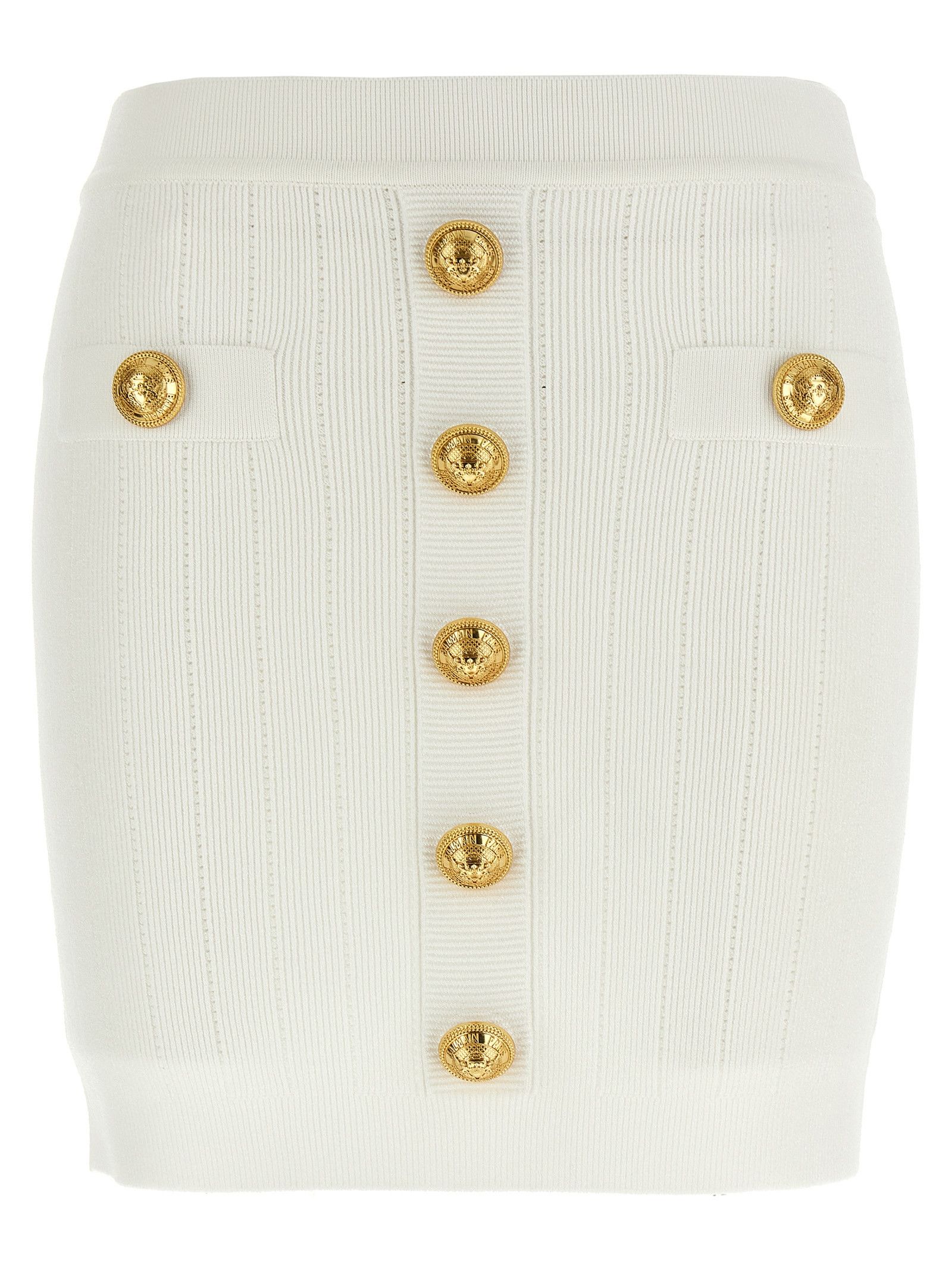 Balmain 'Chiocciola' Skirt Size 27" / US 4 / IT 40 - 1 Thumbnail
