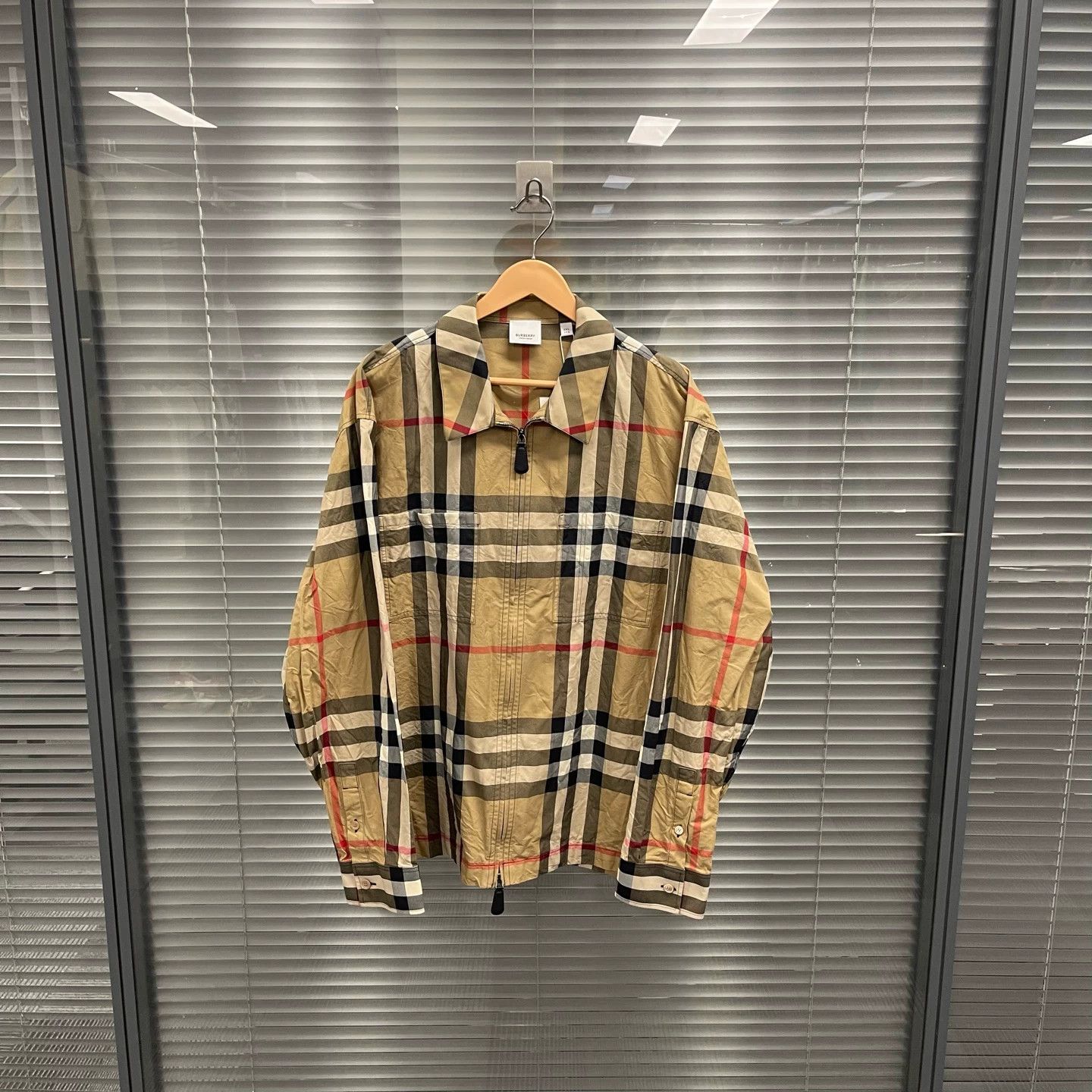 Burberry Burberry Check zip-up jacket XXL 99 new #10623 Size US XXL / EU 58 / 5 - 1 Thumbnail