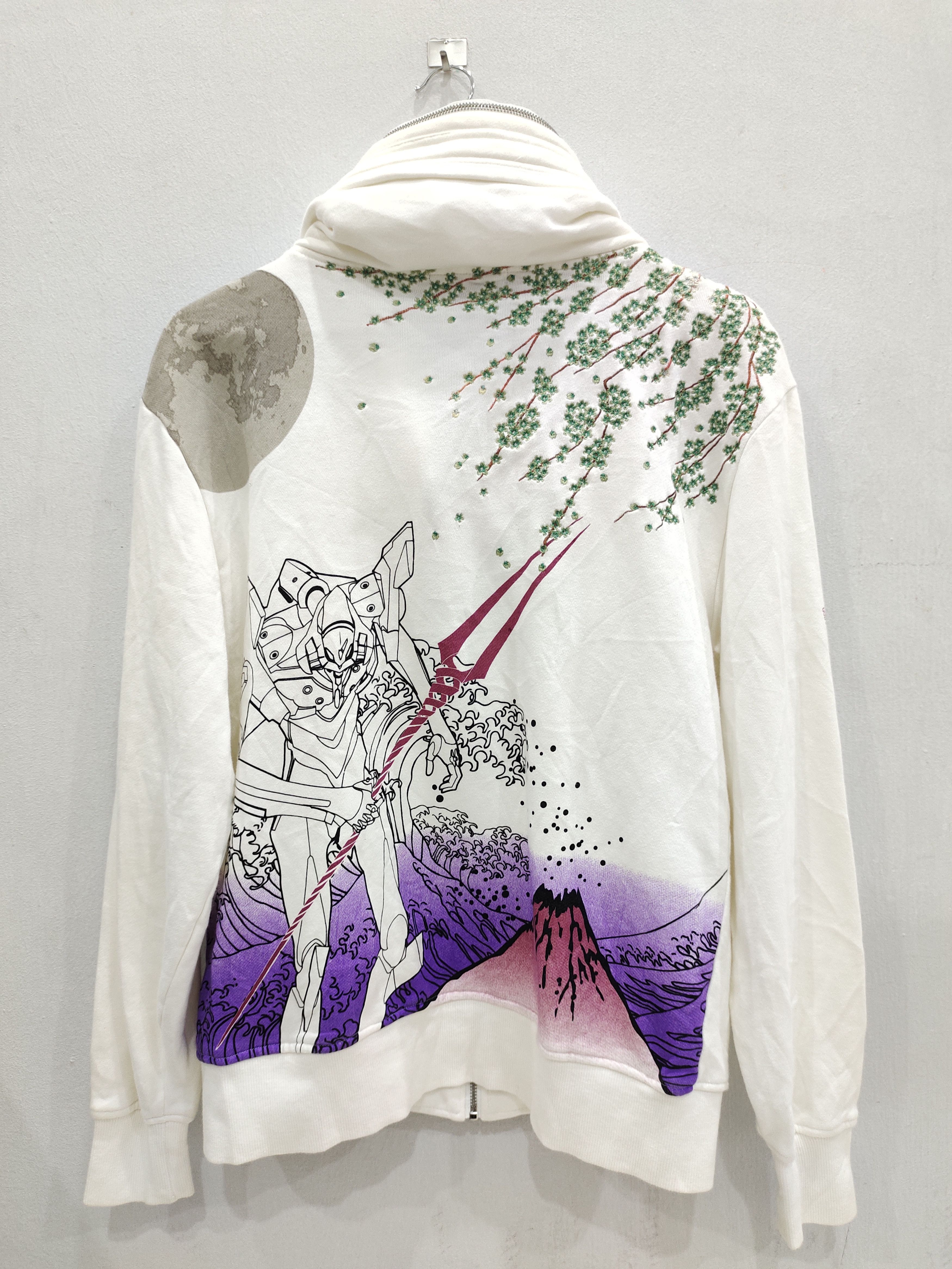 Anime Vintage Evangelion x Nishiki Hoodie Size US L / EU 52-54 / 3 - 1 Thumbnail