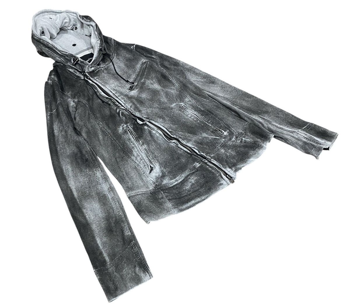 Le Grande Bleu (L.G.B.) BUFFALO BOBS ASYMMETRICAL SWEATSHIRT HOODIE Size US S / EU 44-46 / 1 - 4 Thumbnail