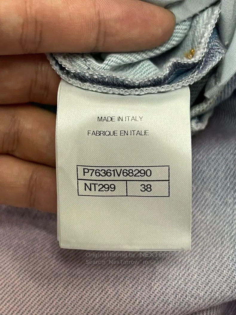 Chanel Chanel Gradient denim wide-leg trousers Size 25" / US 0 / IT 36 - 5 Thumbnail