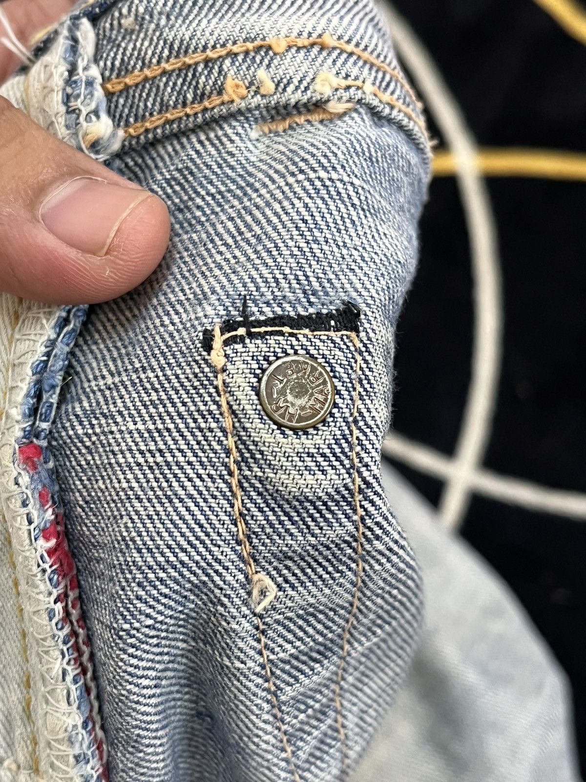 Blue Blue Japan Vintage Blue Blue Japan Mudwash Selvedge Denim Size US 29 - 12 Thumbnail