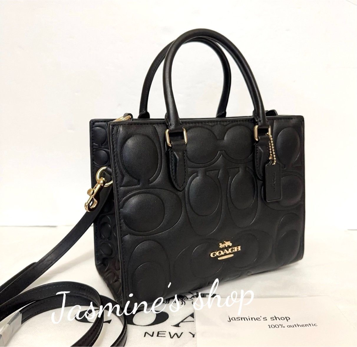 Coach NWT Coach Maggie Small Tote Bag In Signature Leather CY670 Size ONE SIZE - 3 Thumbnail
