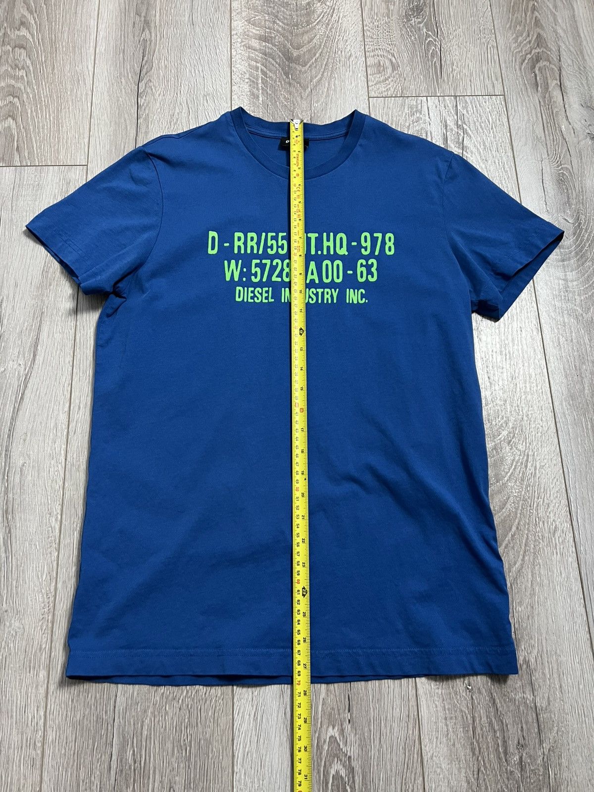 Diesel Diesel Y2K T-Shirt Big Print Hype Tee Blue Size US L / EU 52-54 / 3 - 10 Thumbnail