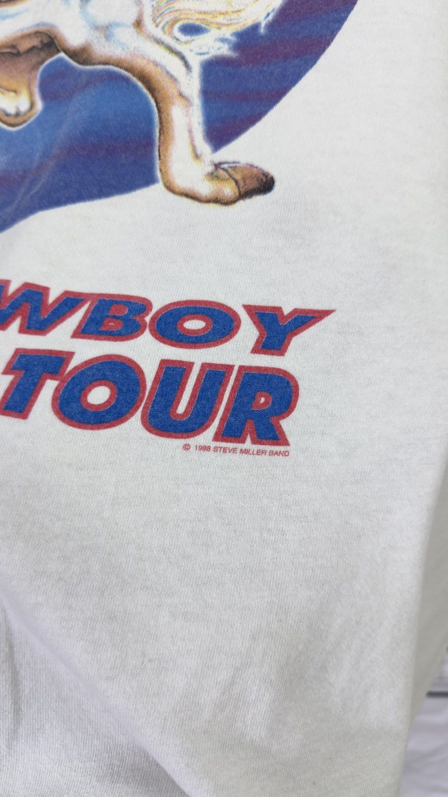 Band Tees Vintage 1998 steve miller tour band tee shirt Size US XXL / EU 58 / 5 - 7 Thumbnail