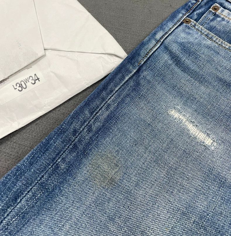 Visvim visvim size W34L30 03 d12 wash damage jeans 2506-Nextarrow Size US 34 / EU 50 - 5 Thumbnail