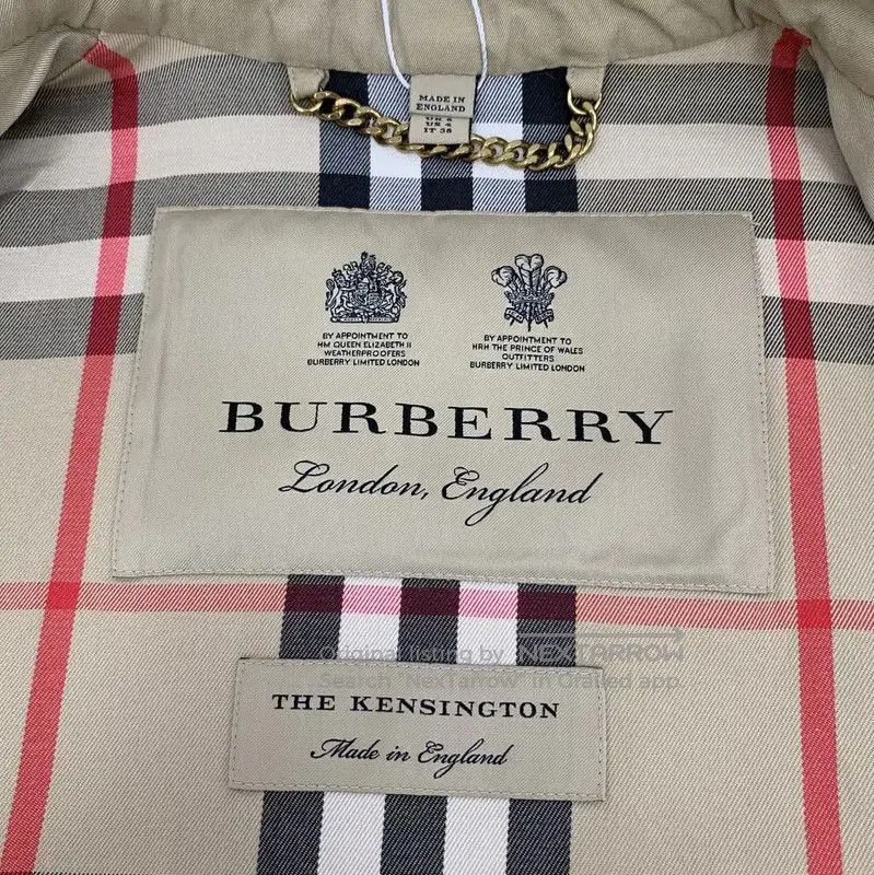 Burberry Burberry Brown Cotton Women's Trench Coat. Size S / US 4 / IT 40 - 4 Thumbnail