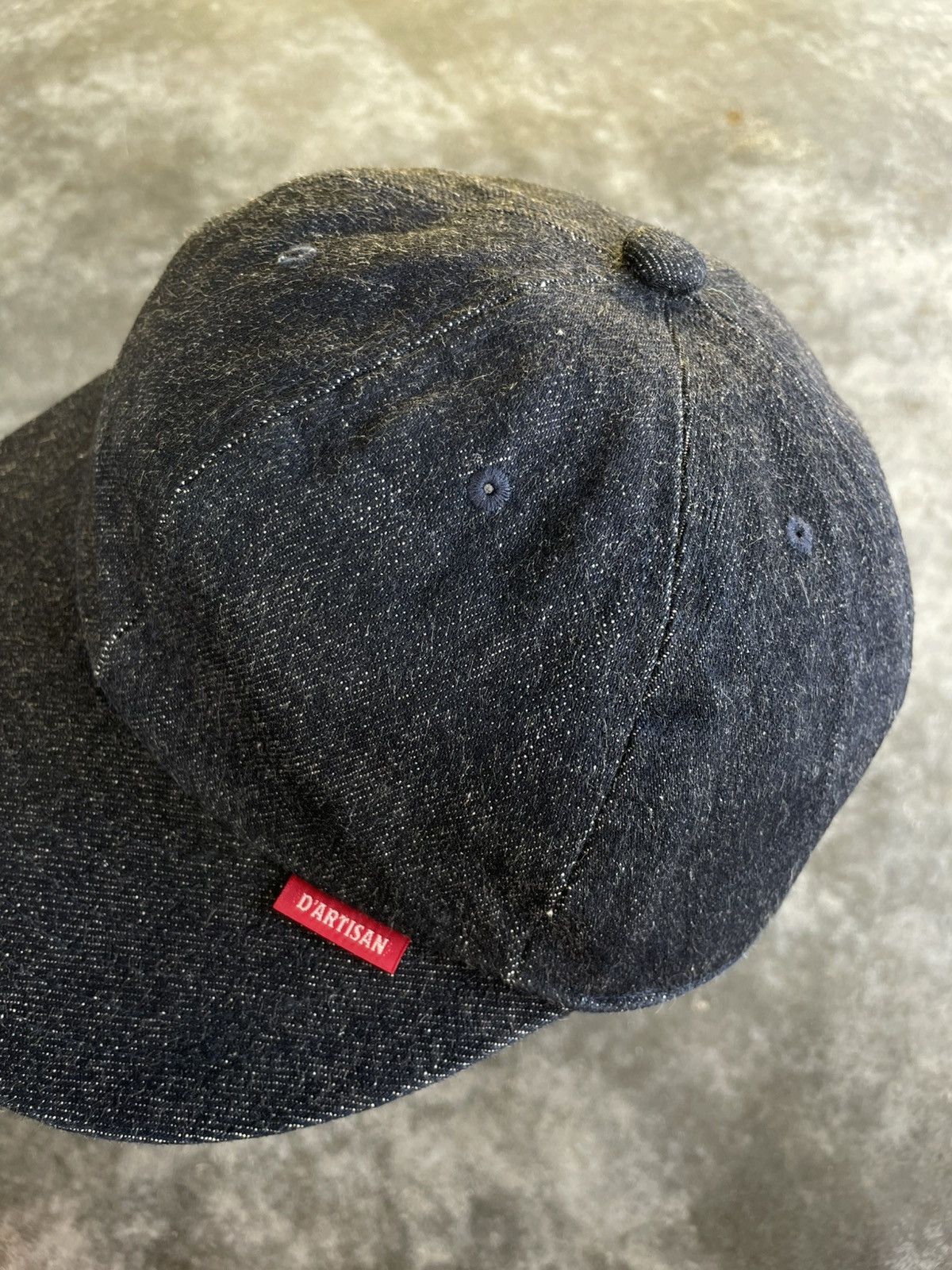 Japanese Brand Studio D Artisan Denim Full Cap Size ONE SIZE - 6 Thumbnail