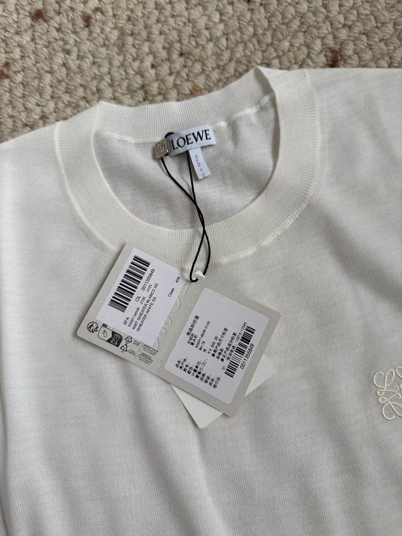 Loewe LOEWE Long sleeve knit light thin top Size XS / US 0-2 / IT 36-38 - 4 Thumbnail