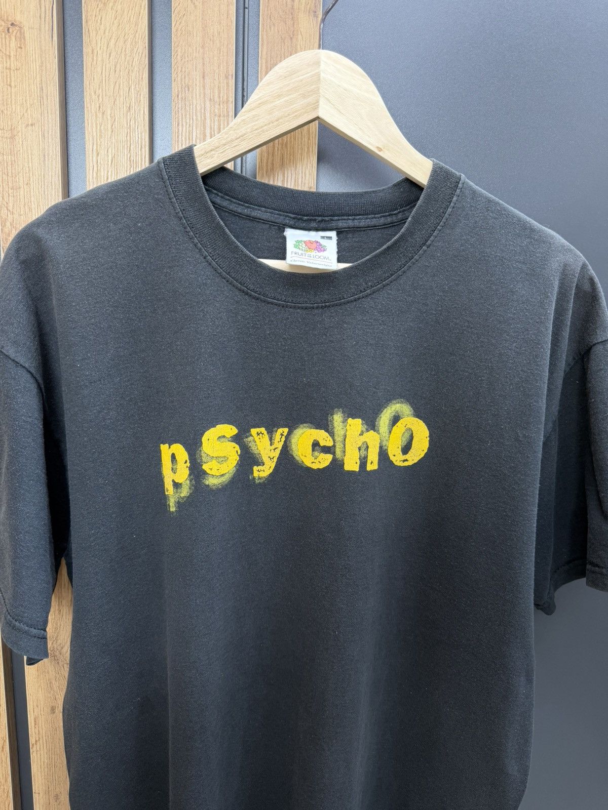 Vintage Vintage Psycho Logo T Shirt Size L Size US L / EU 52-54 / 3 - 1 Thumbnail