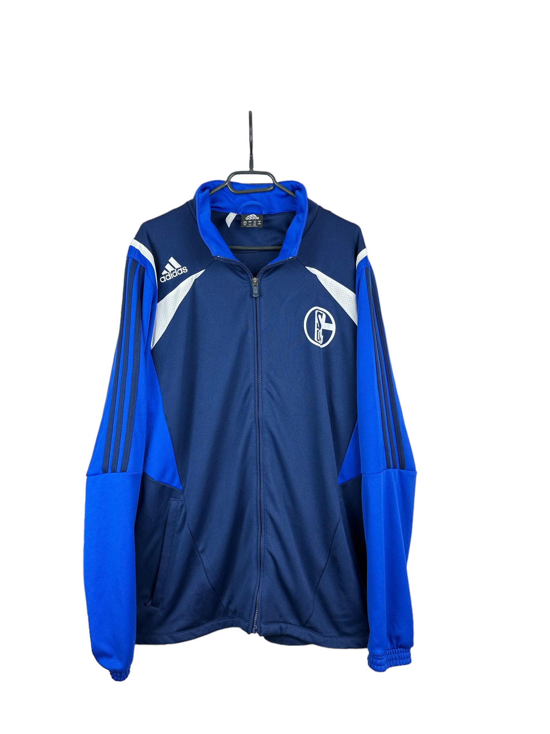 Vintage FC Schalke 04 Football Jacket Soccer Track Top