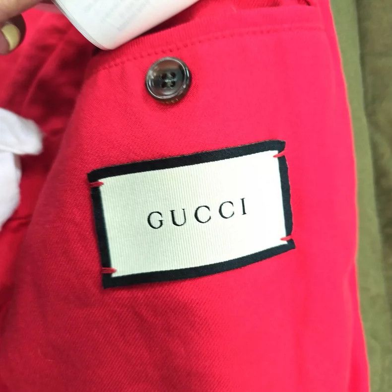 Gucci Gucci SizeOS Flying dragon logo embroidered military jacket Size US M / EU 48-50 / 2 - 3 Thumbnail