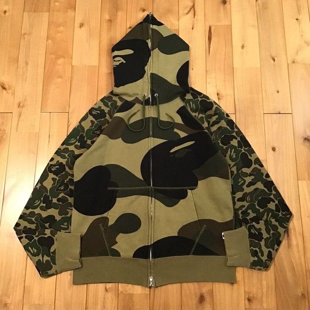 Bape × Nigo BAPE Giant camo green full zip hoodie a bathing ape NIGO Size US M / EU 48-50 / 2 - 1 Thumbnail