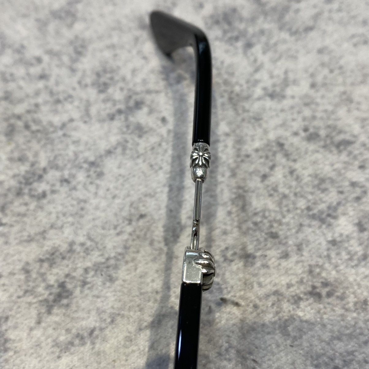 Chrome Hearts CHROME HEARTS DUCK BUTTER Black/Shiny Silver Size ONE SIZE - 7 Thumbnail