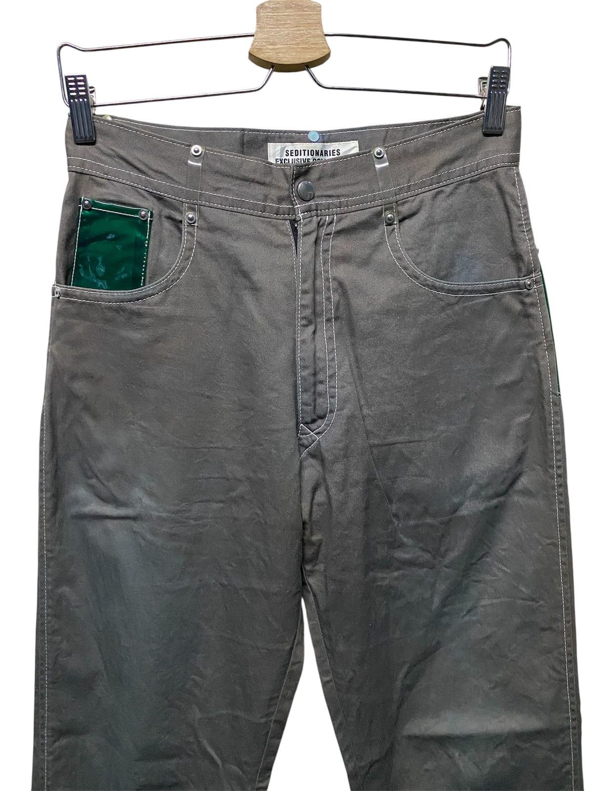Seditionaries Seditionaries 666 Sex Original Vinyl Pocket Trouser Size US 29 - 2 Thumbnail