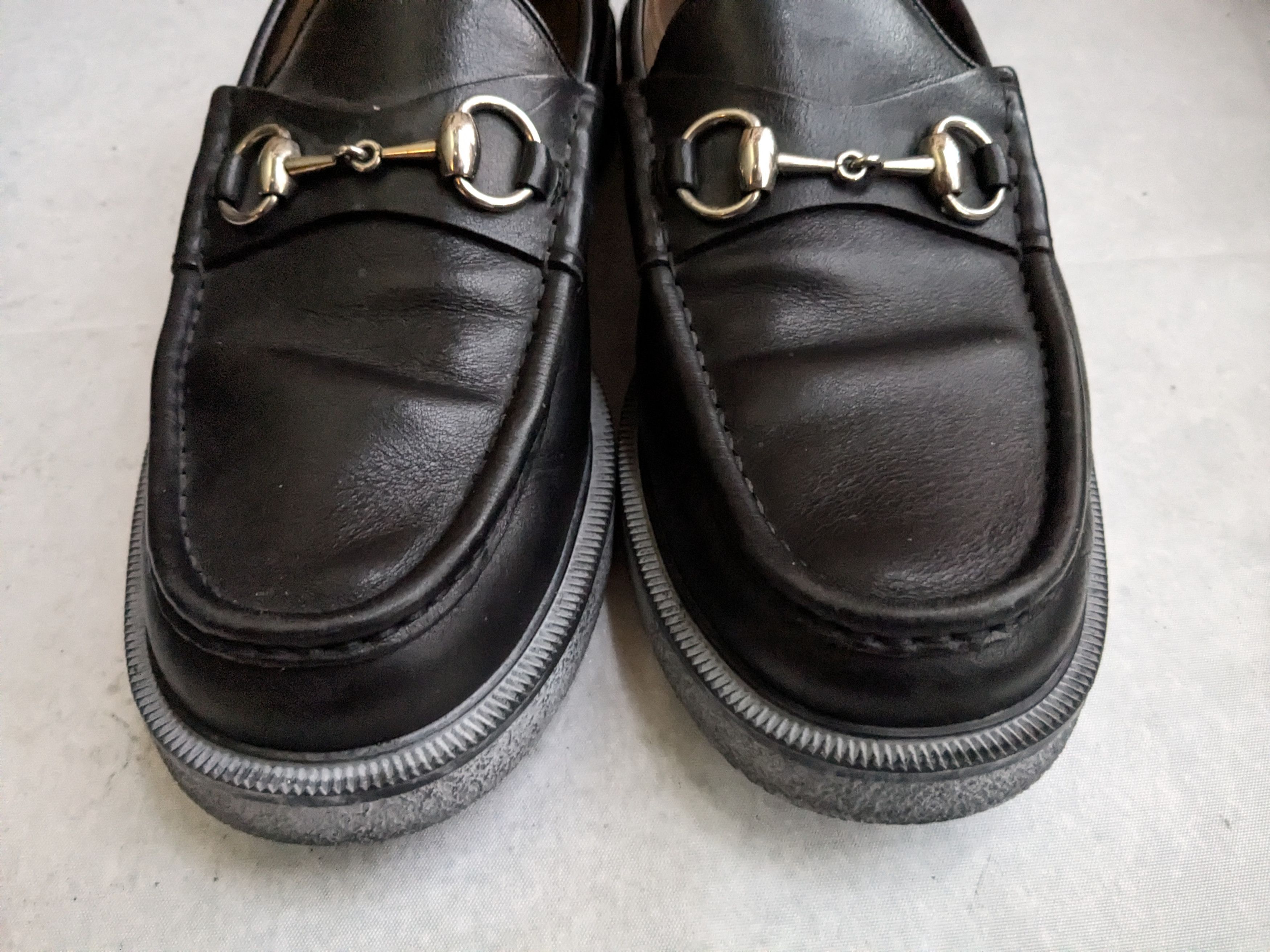 Gucci Gucci Horsebit Black Leather 8.5 Snaffle Size US 8.5 / EU 41-42 - 2 Thumbnail