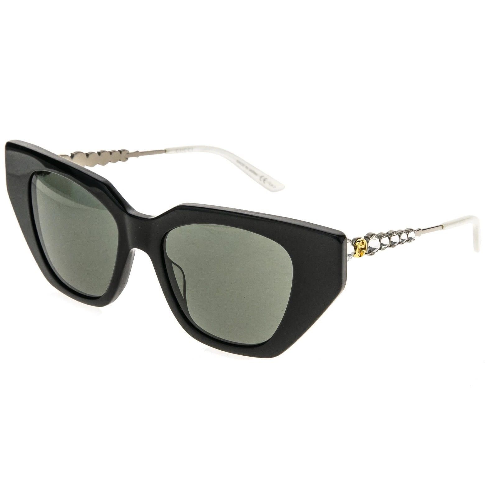 Gucci GUCCI GG0641S STAR 0641 Silver Black Stud Sunglasses 001 Size ONE SIZE - 8 Thumbnail