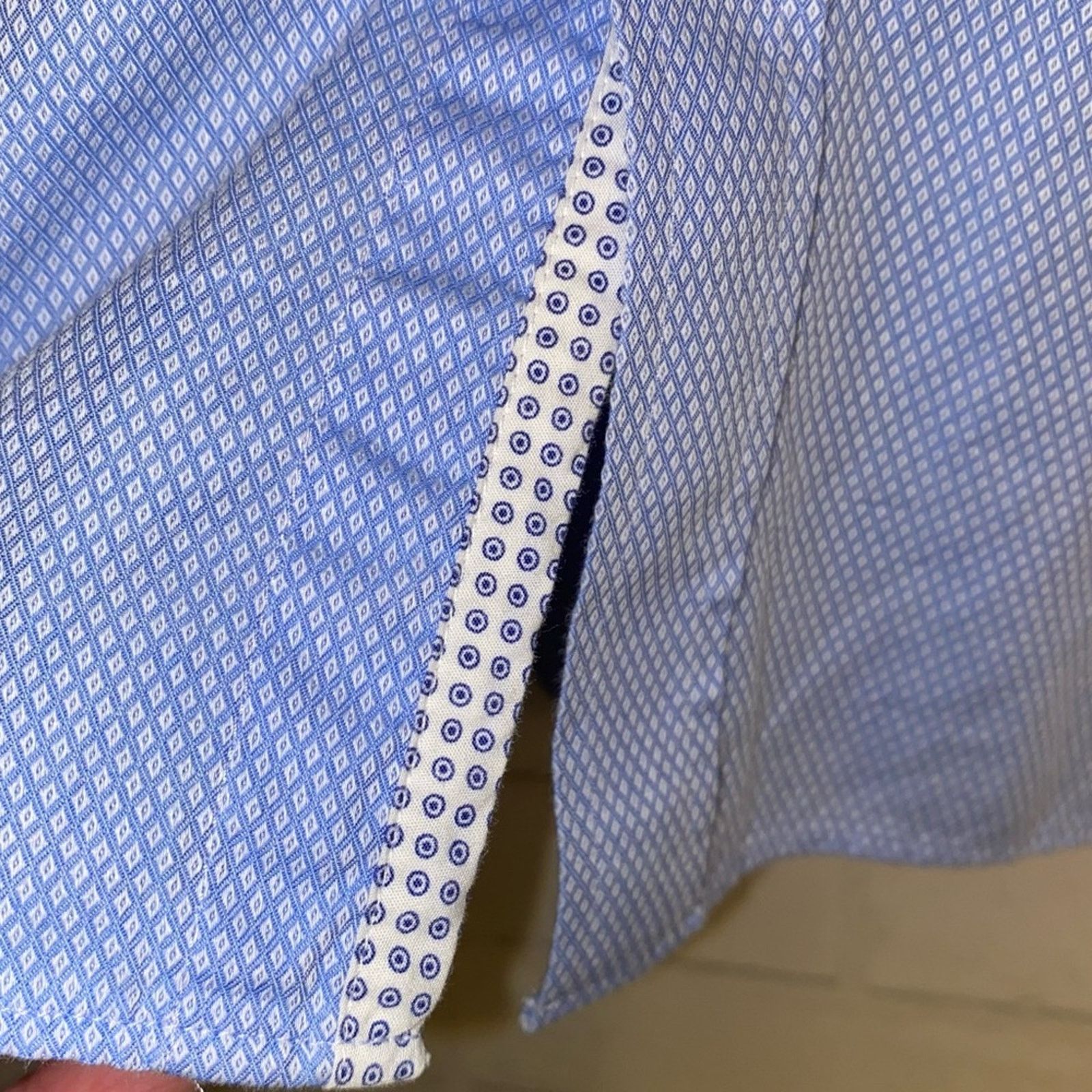 Ted Baker Ted Baker $120 Endurance Performance Shirt Blue 16.5” 34-35 Size US M / EU 48-50 / 2 - 8 Thumbnail