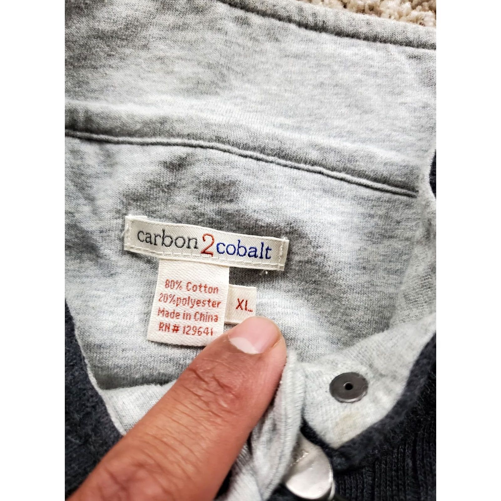 Carbon2Cobalt VINTAGE? None. Original has no vintage flag. Size US XL / EU 56 / 4 - 6 Thumbnail