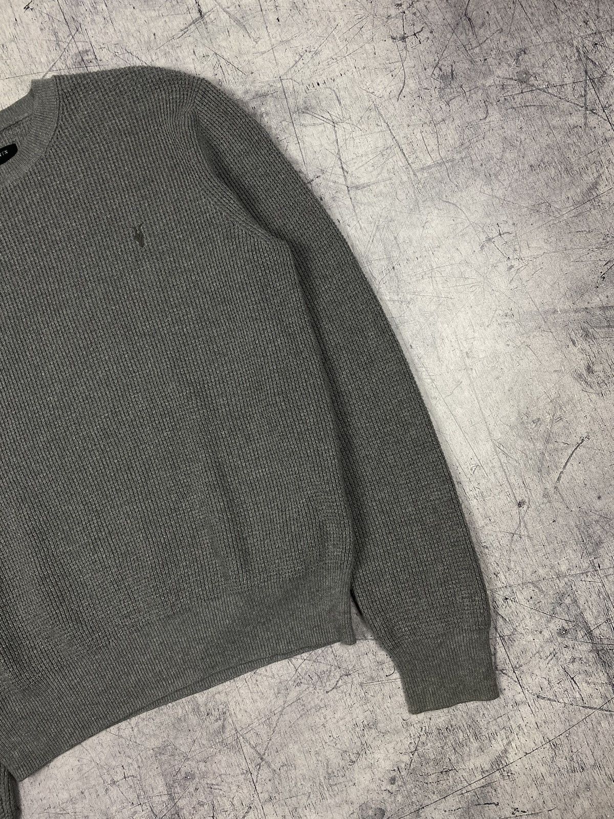 Allsaints × Designer Allsaints Designer Knitted Sweater Size US L / EU 52-54 / 3 - 4 Thumbnail