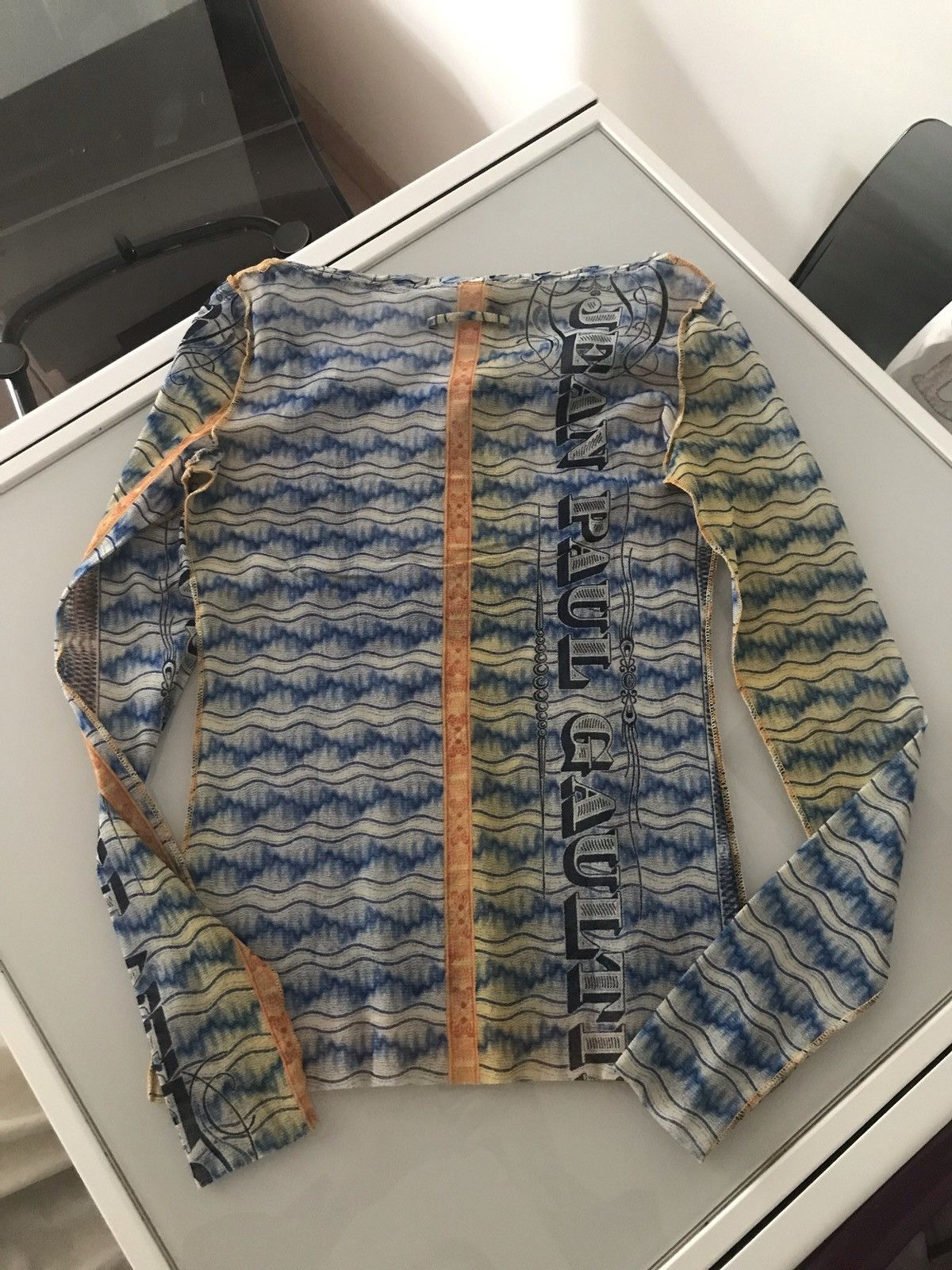 Jean Paul Gaultier Top mesh jean Paul Gaultier soleil vintage Size S / US 4 / IT 40 - 6 Thumbnail