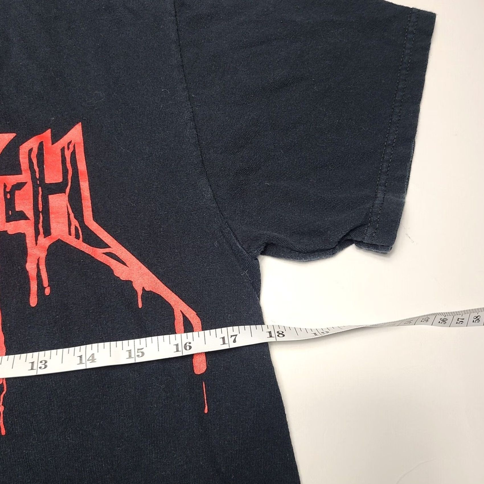 Fruit Of The Loom Skeletonwitch Logo Heavy Metal Melodic Death Thrash Band T-Shirt Mens Size Small Size US S / EU 44-46 / 1 - 4 Thumbnail