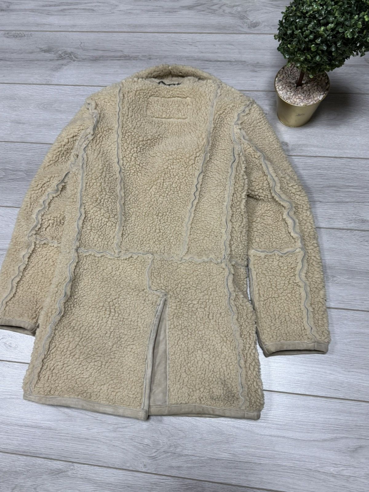 Maison Margiela Maison Margiela H&M reversed sheepskin leather coat jacket Size US S / EU 44-46 / 1 - 18 Thumbnail