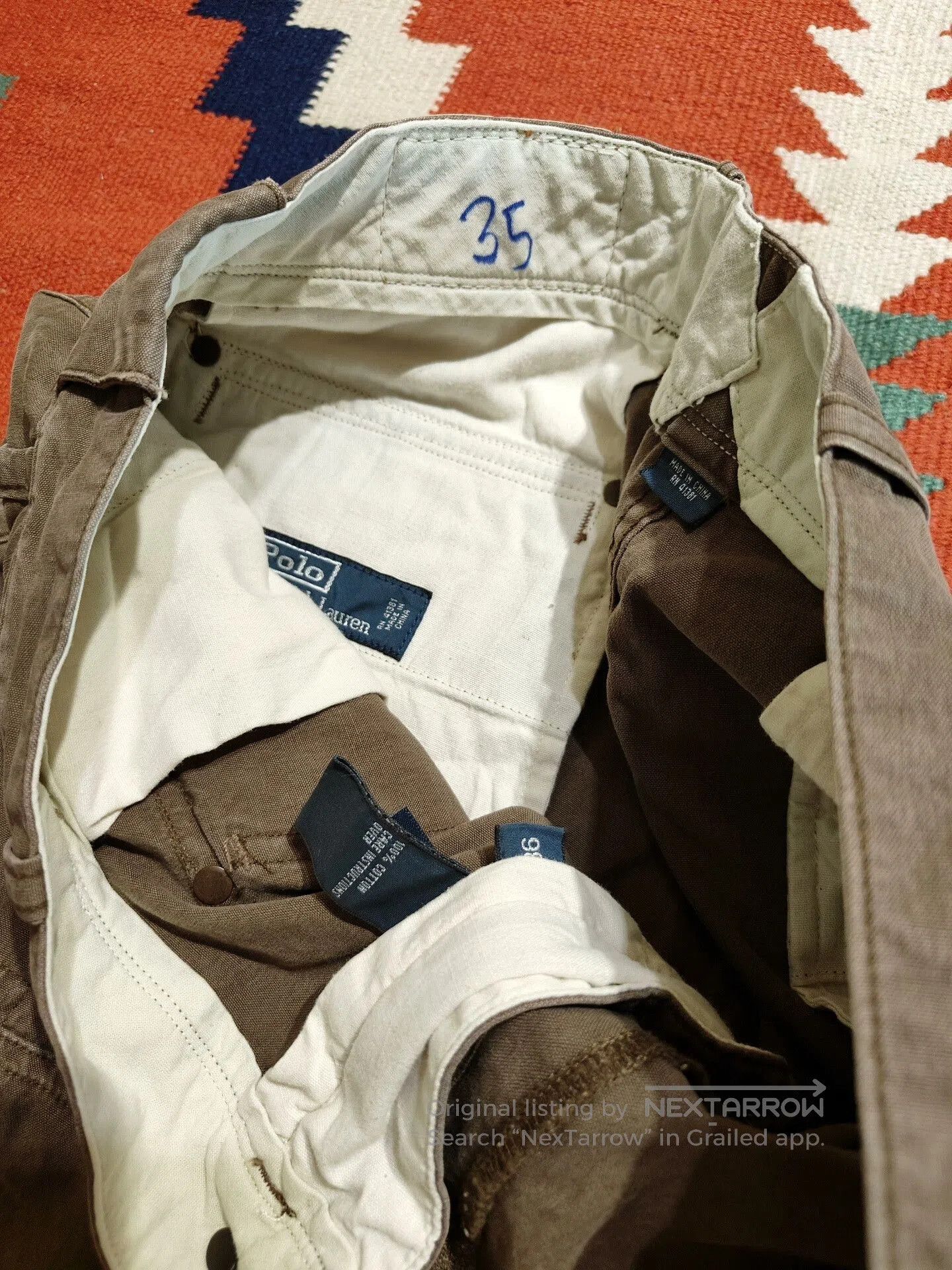 RRL Ralph Lauren Polo Ralph Lauren Vintage Hunting Shorts. Size US 36 / EU 52 - 5 Thumbnail