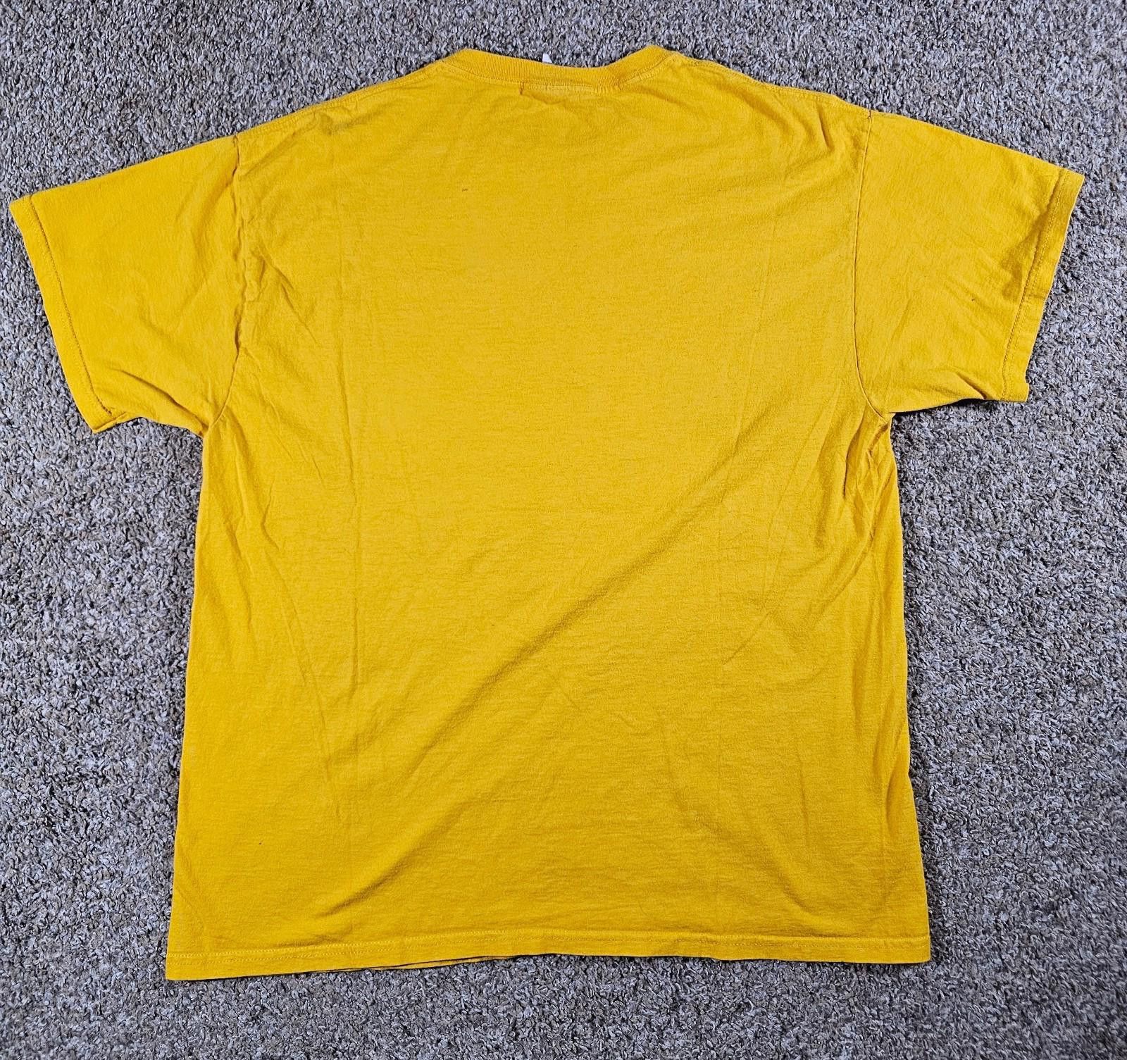 The Unbranded Brand Cryptex Escape Games Branson MO Yellow Tshirt XL Size US XL / EU 56 / 4 - 5 Thumbnail
