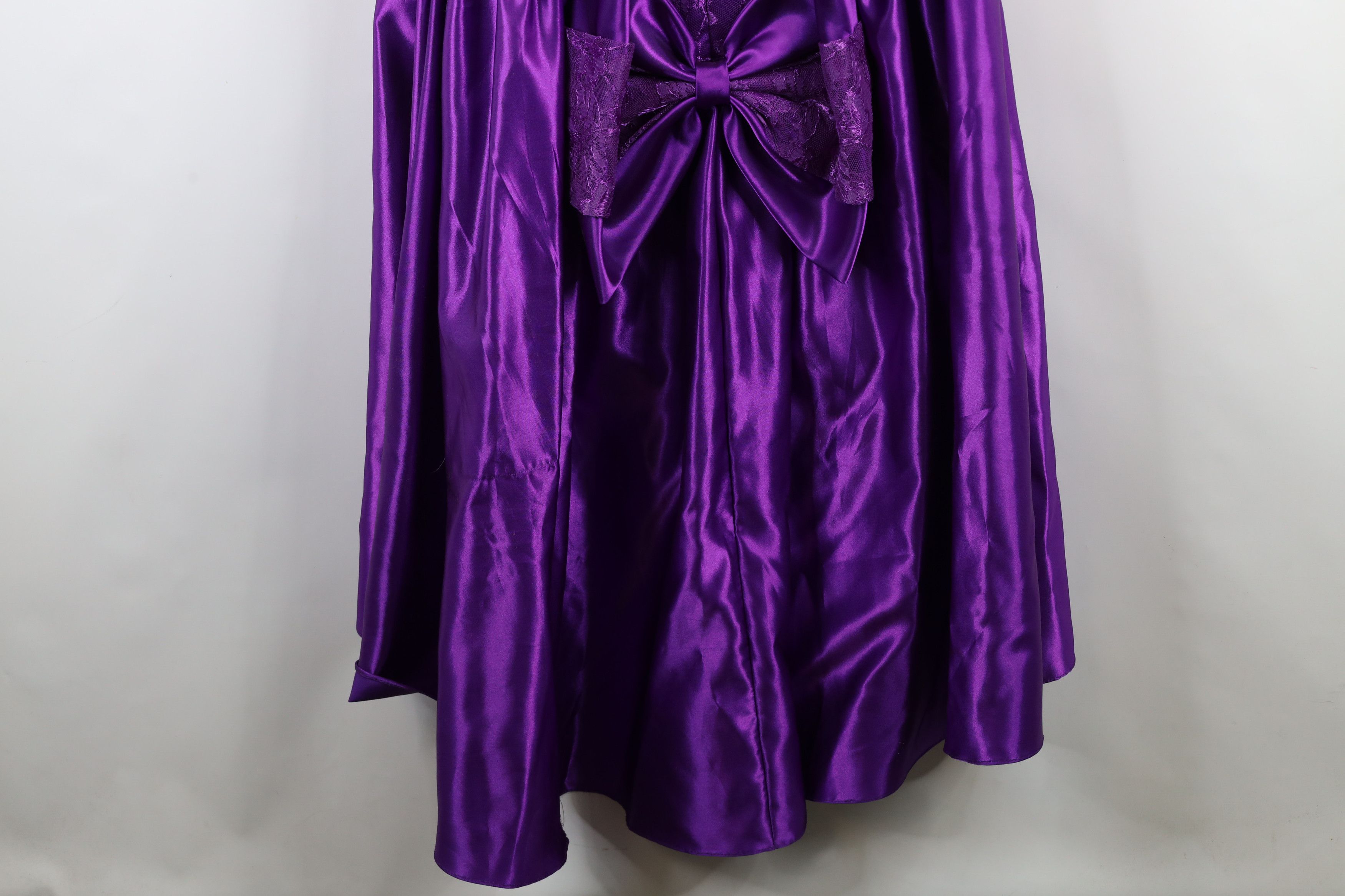 Vintage Vintage 80s 90s Jordan Fashions Puff Sleeve Bow Prom Dress Size S / US 4 / IT 40 - 19 Thumbnail