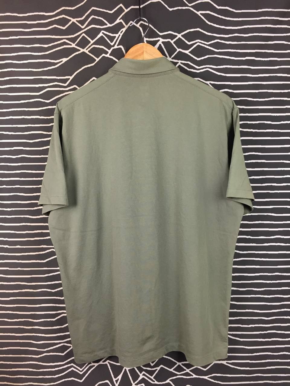 Uniqlo Uniqlo AIRism Sage Green Minimalist Tech Polo Shirt Size US XL / EU 56 / 4 - 7 Thumbnail