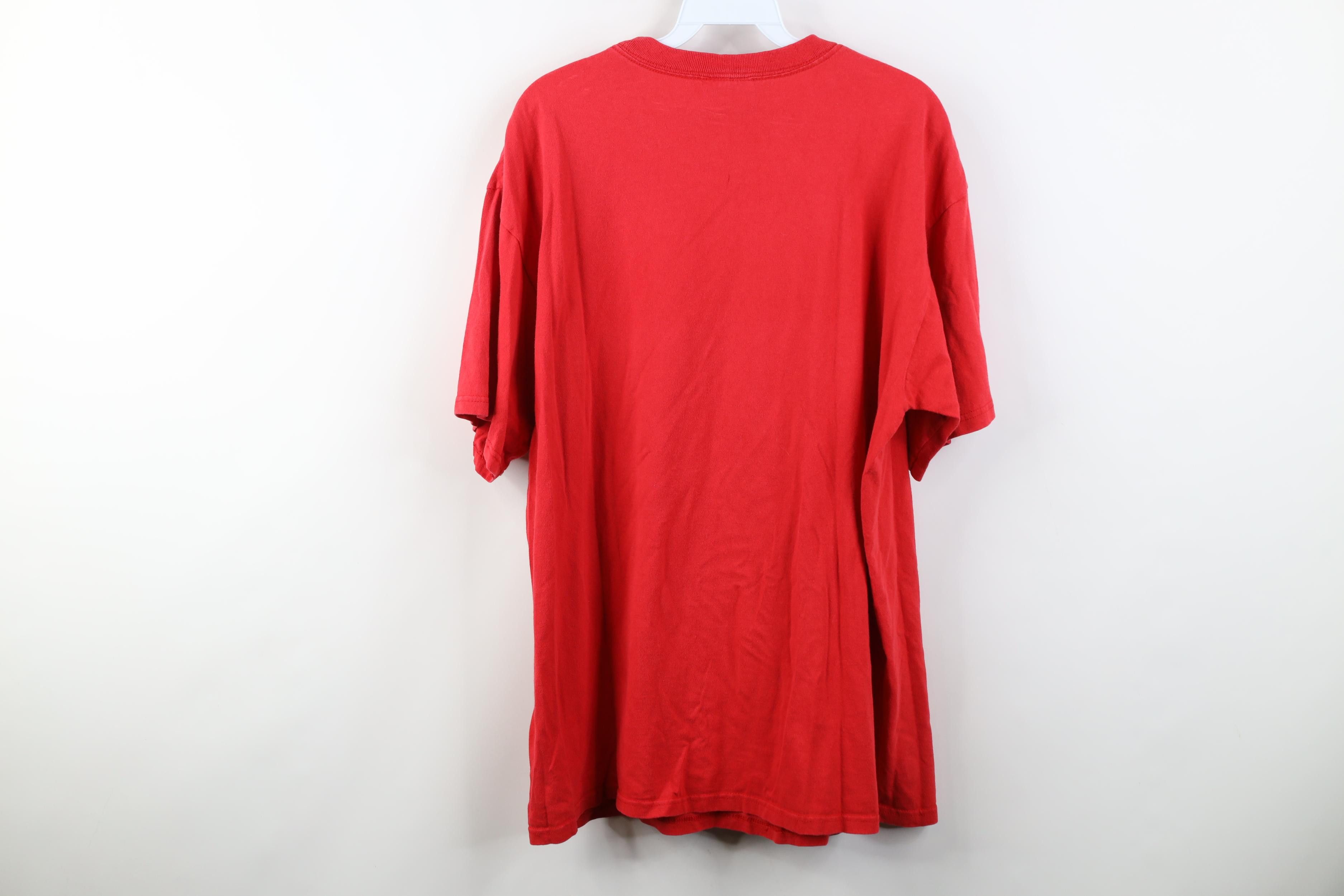 Nike Vintage Nike Swoosh Ohio State University Football T-Shirt Size US L / EU 52-54 / 3 - 13 Thumbnail