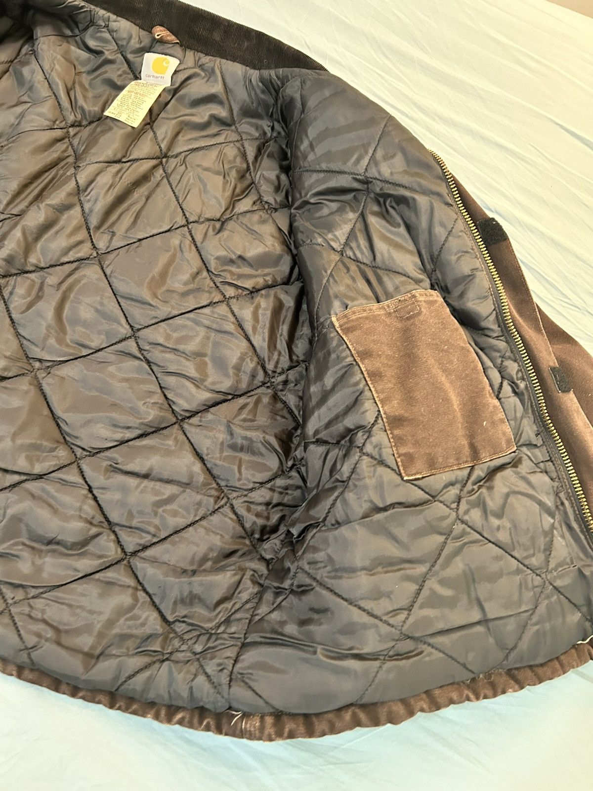 Carhartt Vintage 90s Carhartt J22 brown jacket 2xl Size US XXL / EU 58 / 5 - 9 Thumbnail