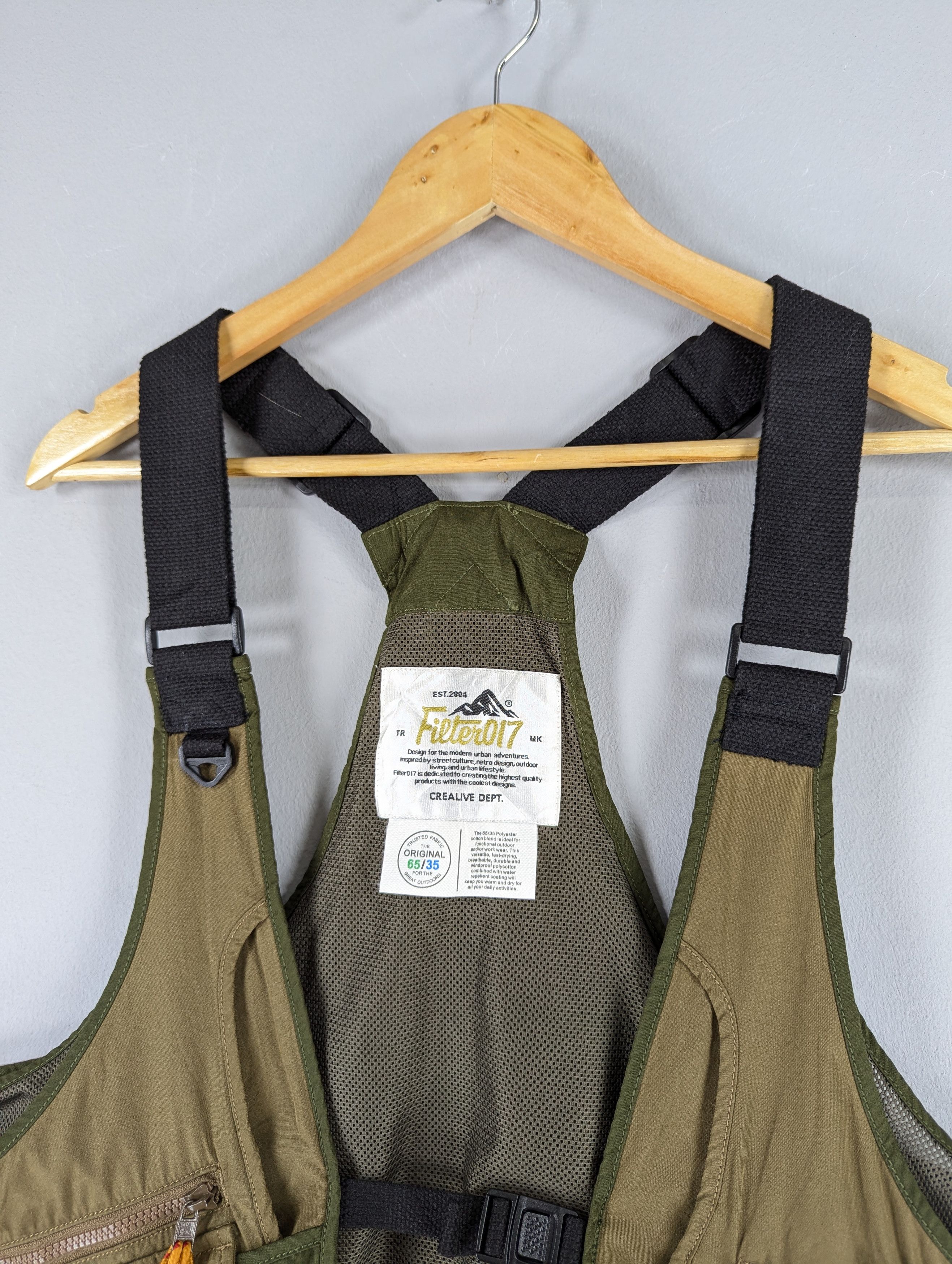 Japanese Brand Filter017 Pocket Tactical Vest Multi-Pocket Size US M / EU 48-50 / 2 - 6 Thumbnail