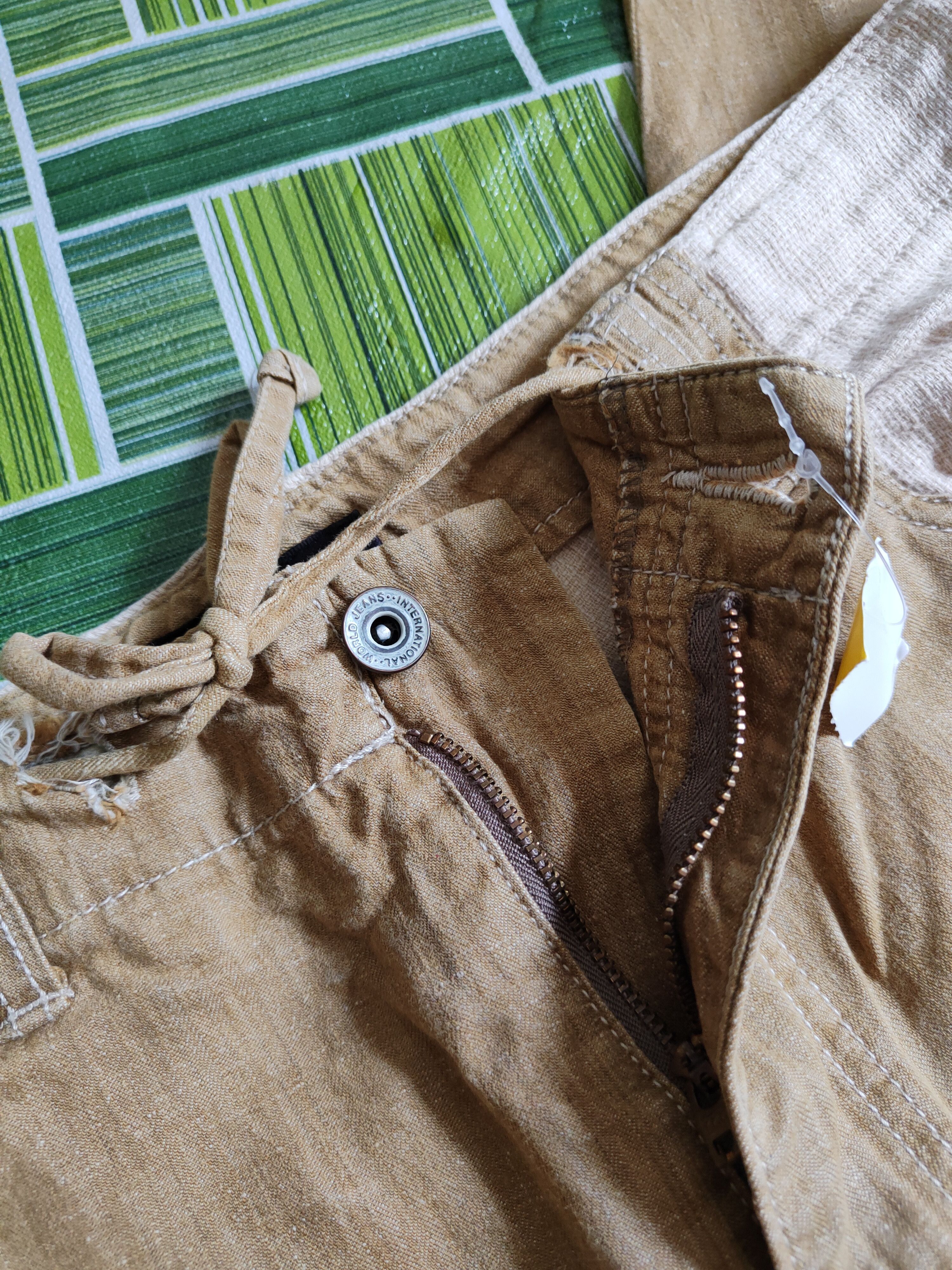Japanese Brand Concave.attempt Brown vintage japan Casual Pants #S1475 Size US 31 - 13 Thumbnail