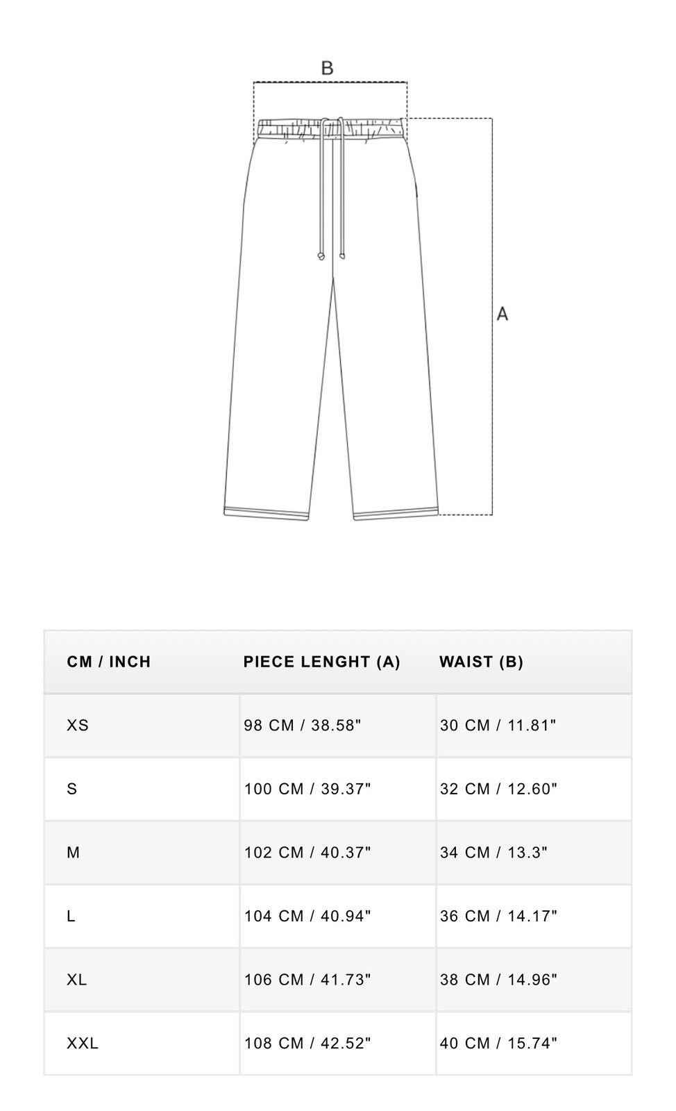 Other Velour Garments 600 GSM ‘Anthracite' Straight-leg Pants × 1 Size US 32 / EU 48 - 4 Thumbnail